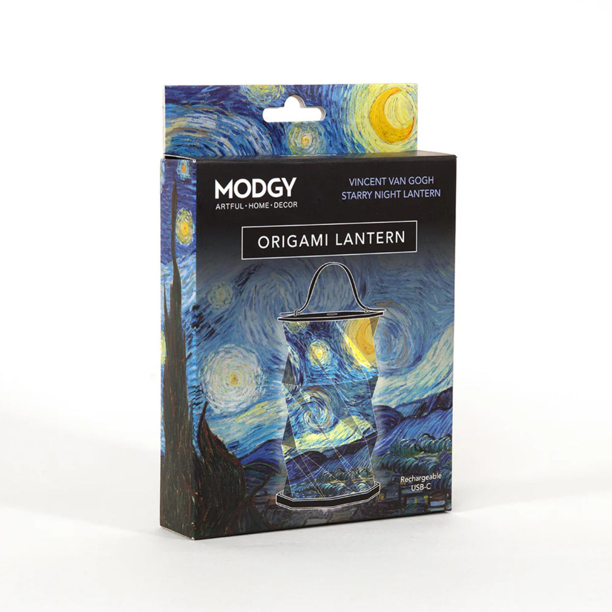 Starry Night Origami Lantern Rechargeable LED Decorative - MODGY Official Imagery - 4