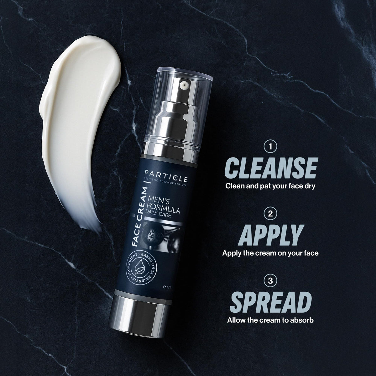 Particle 6 in 1 Face Cream for Men Men s Daily Hydrating - Particle Official Imagery - 5