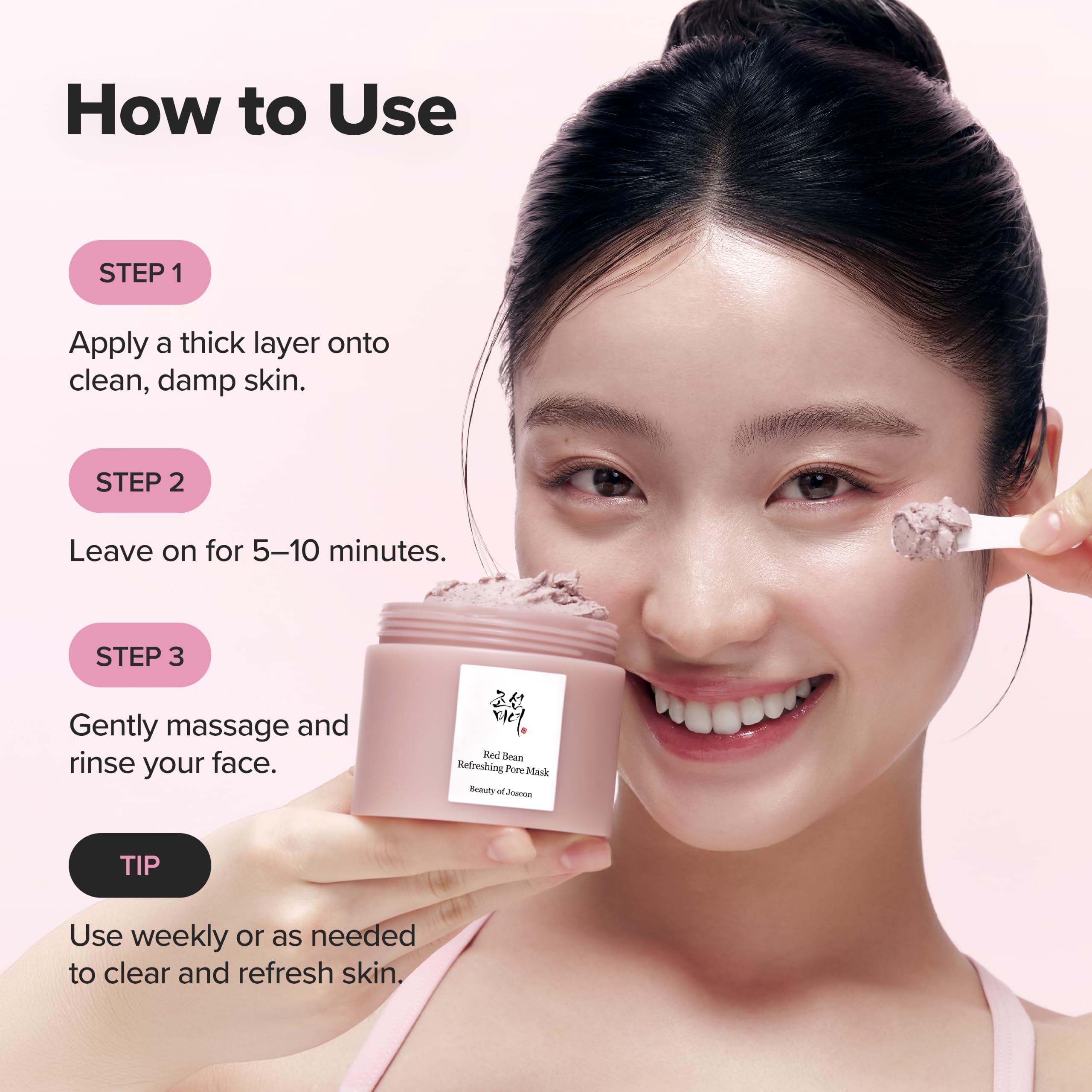 Beauty of Joseon Red Bean Pore Refreshing Mask Mud Cream - Beauty of Joseon