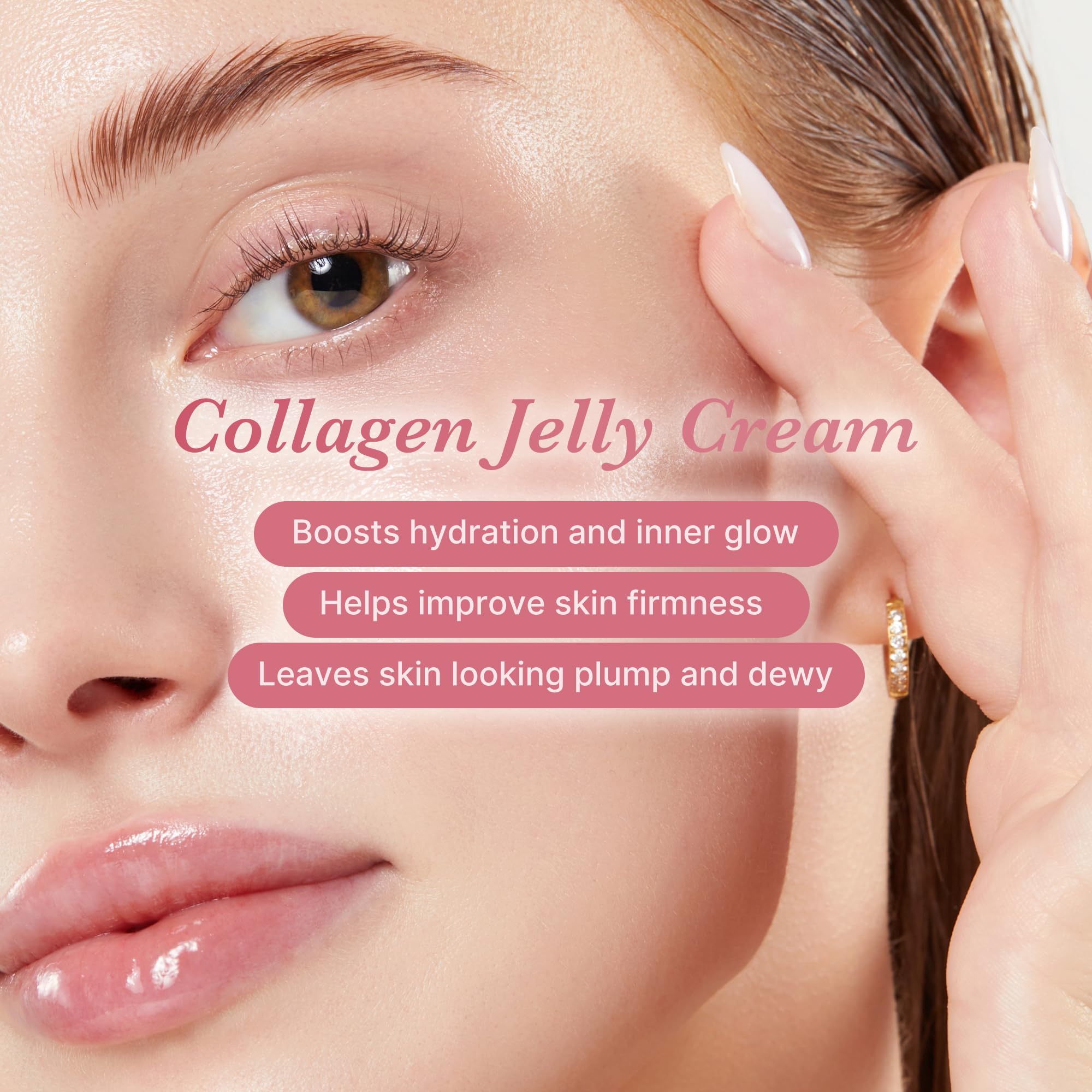 medicube Viral Jelly Cream Duo - Hyaluronic Acid and Collagen Jelly Cream - medicube Official Product View 3