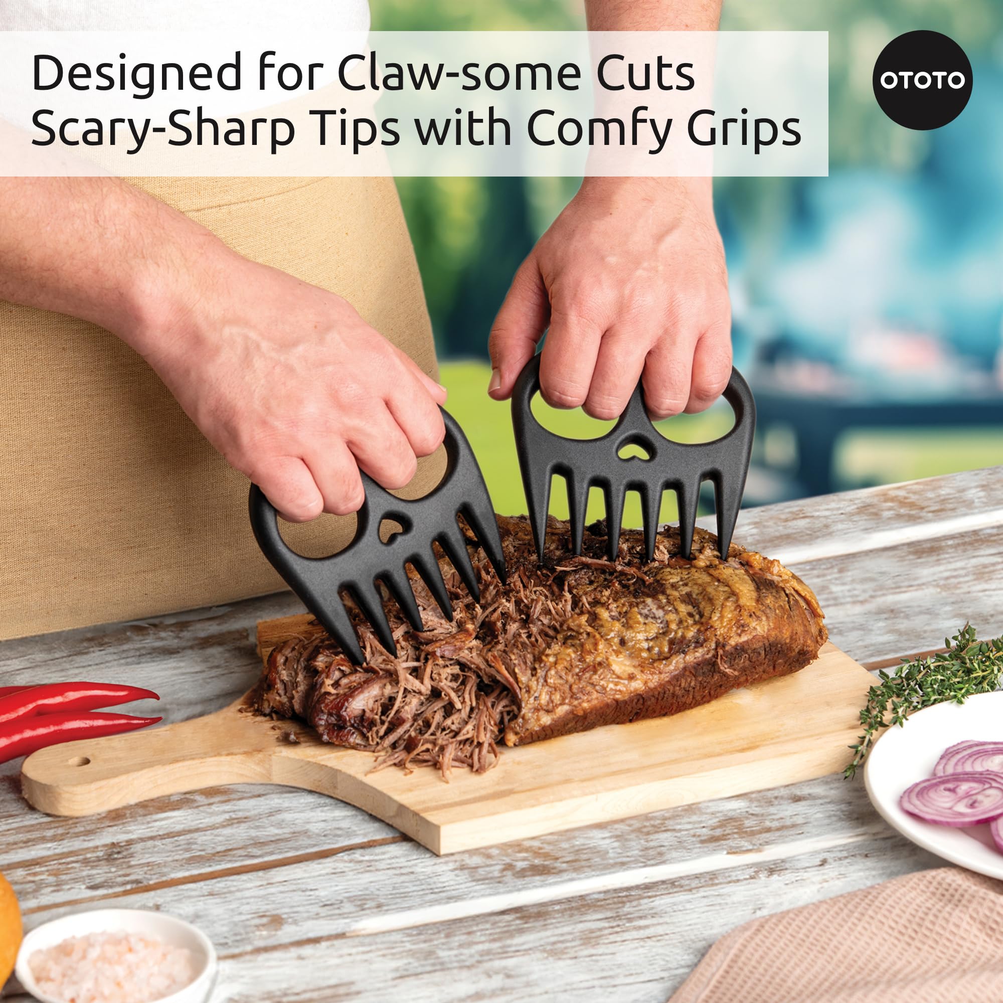 OTOTO New Meat Muncher Meat Claws - Meat Shredder Claws, BBQ Accessori - View 5