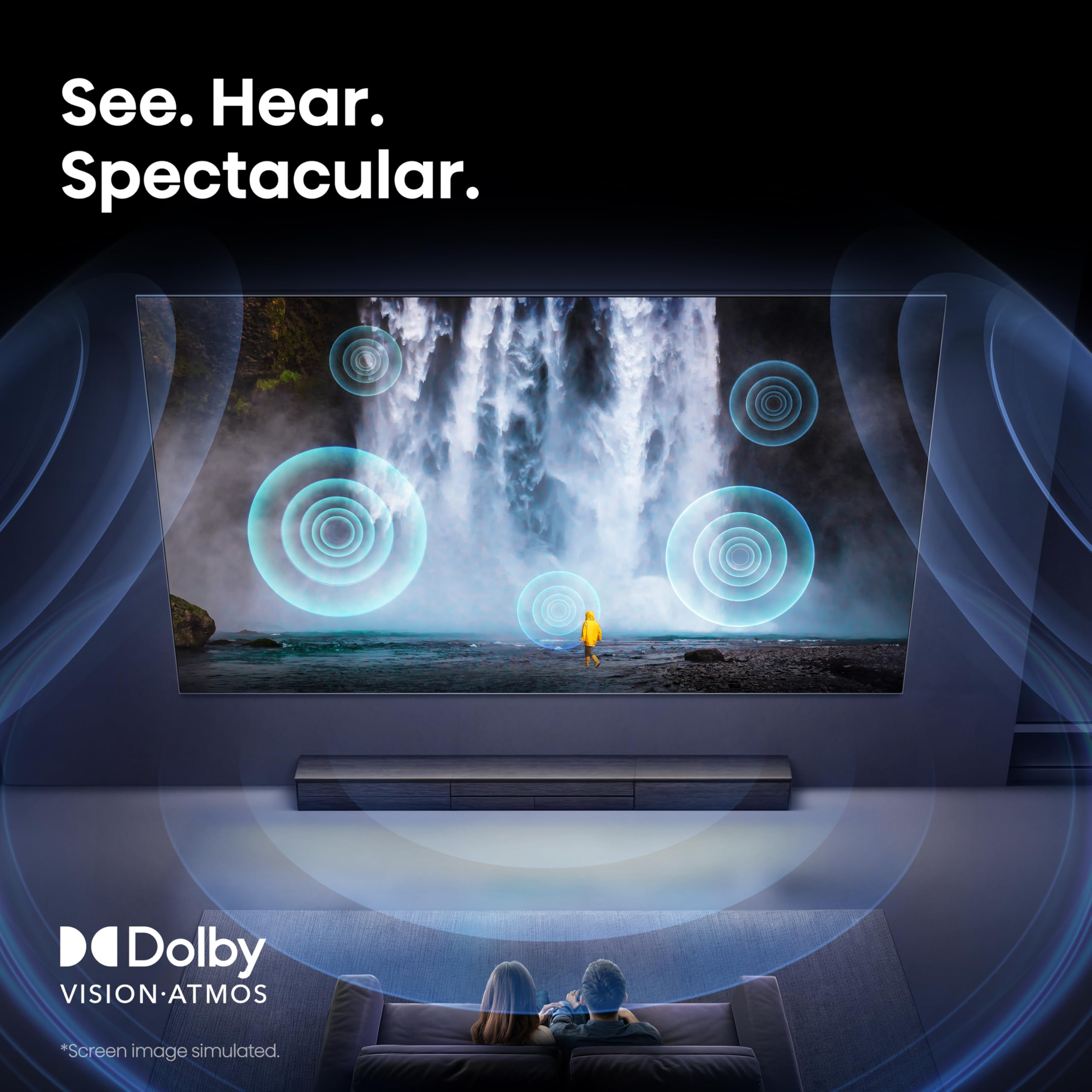 Hisense 100" E7 Cinema Series Hi-QLED Mini-LED 4K UHD Smart Fire - Hisense Official Product View 7