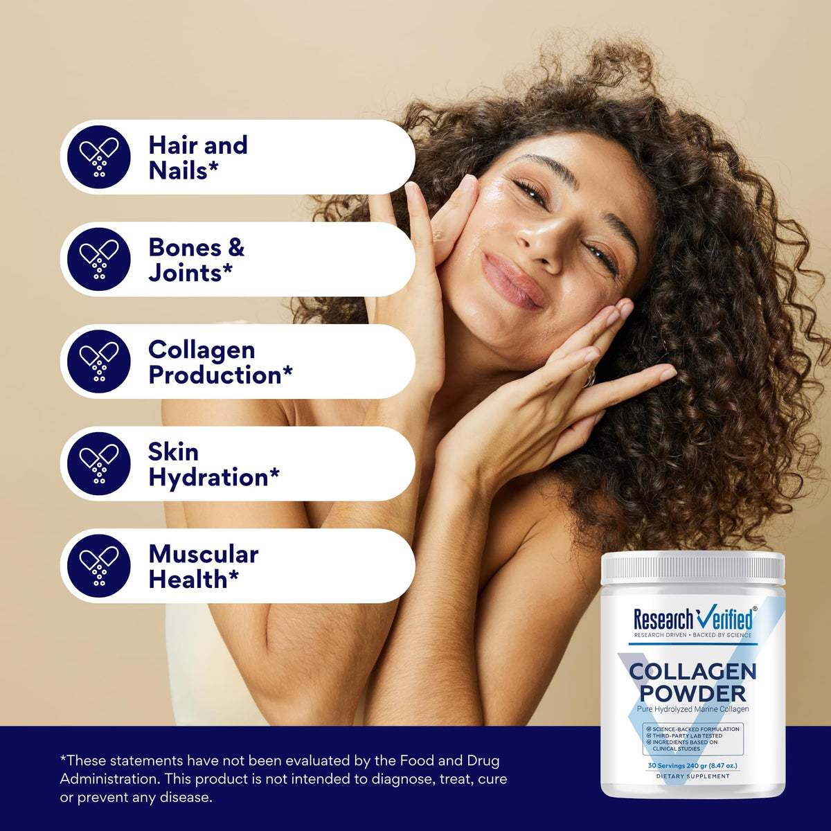 Research Verified Collagen Powder - Research Verified Official Imagery - 4
