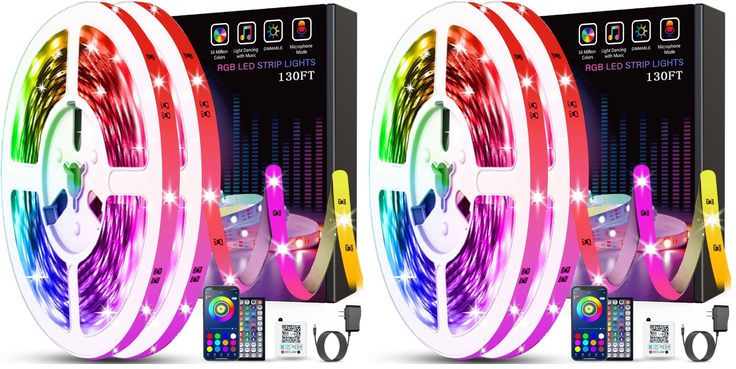 Tenmiro 50ft Led Strip Lights, Smart Led Lights Strip Music Sync - Tenmiro Official Product View 10