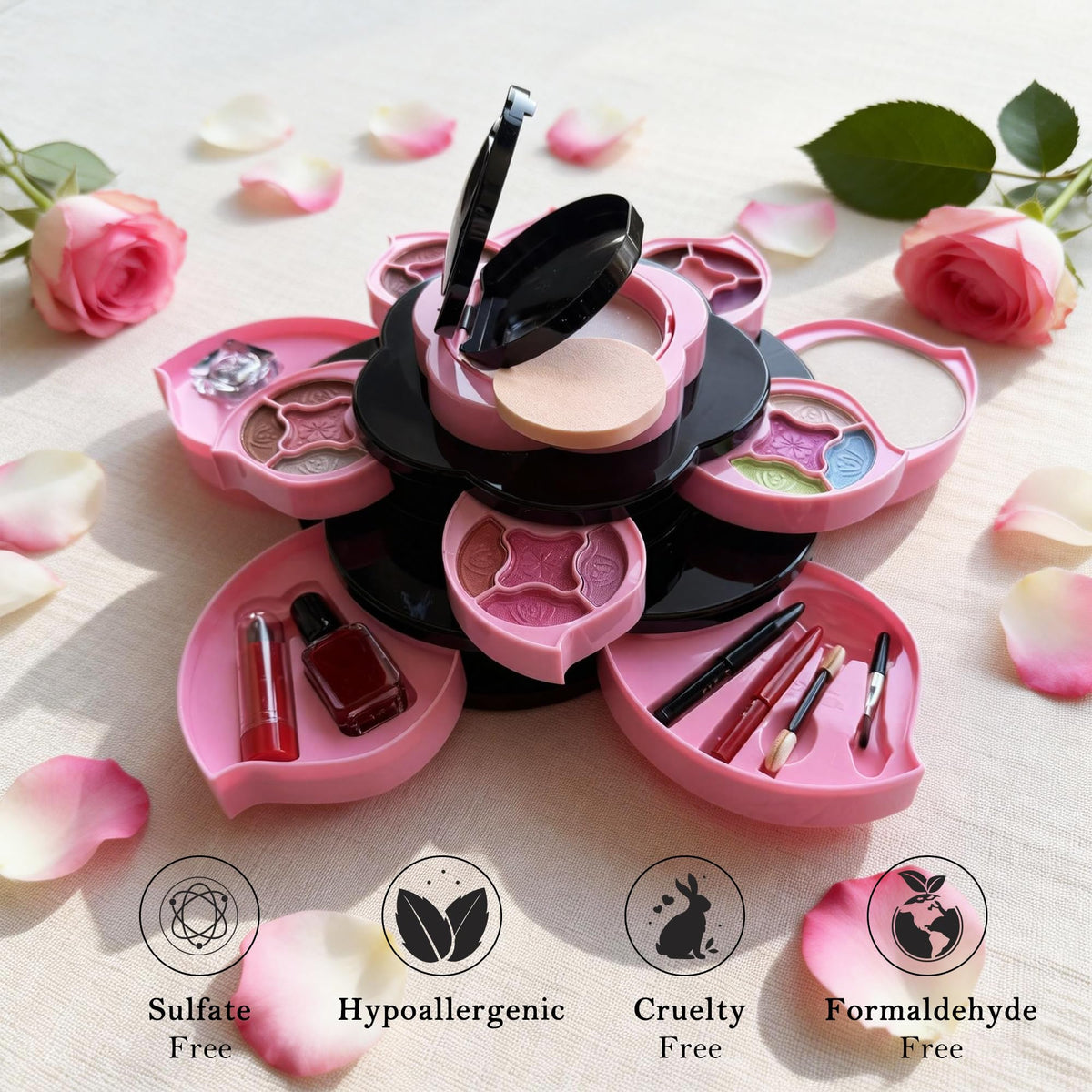 Flower Makeup Kit for Girls - SGRAMSTORG Official Imagery - 5