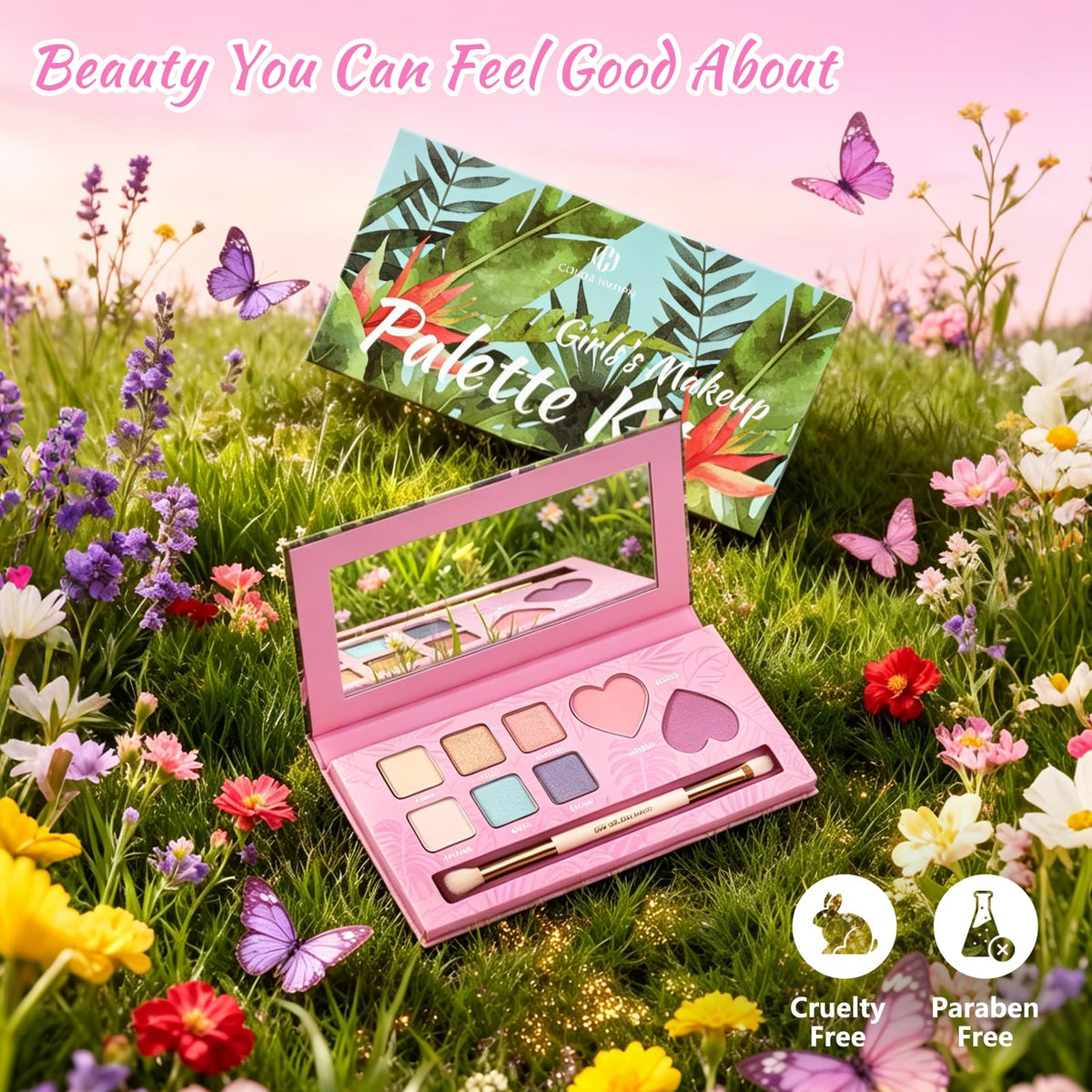 Color Nymph Girls Makeup Palette for Teens Make up Kit for - Color Nymph Official Imagery - 6