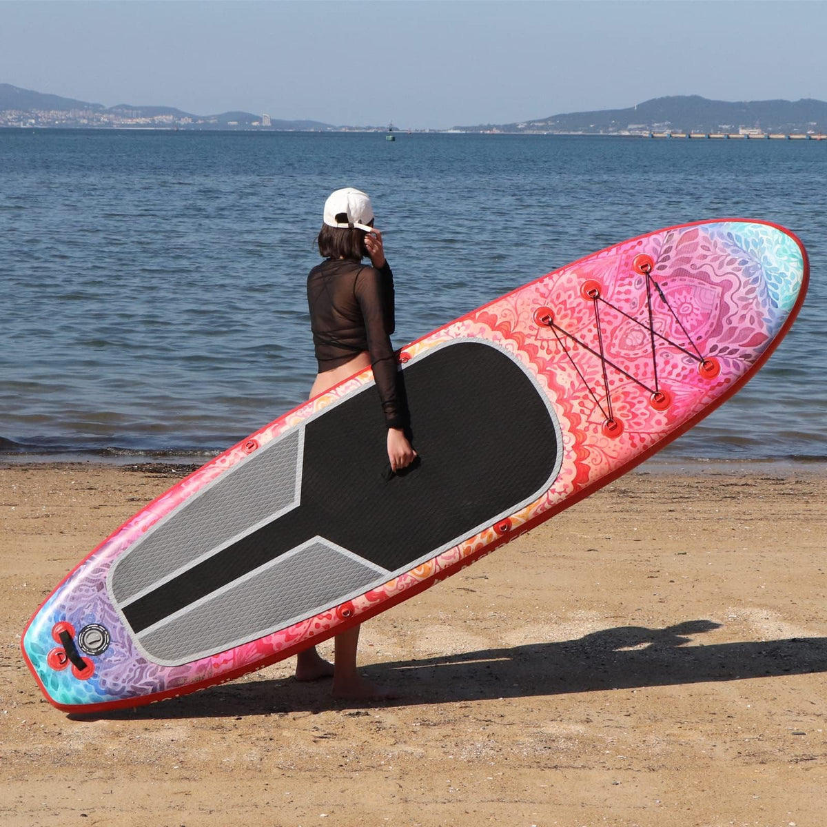 Inflatable Stand Up Paddle Board with SUP Board Accessories - AISUNSS Official Imagery - 7