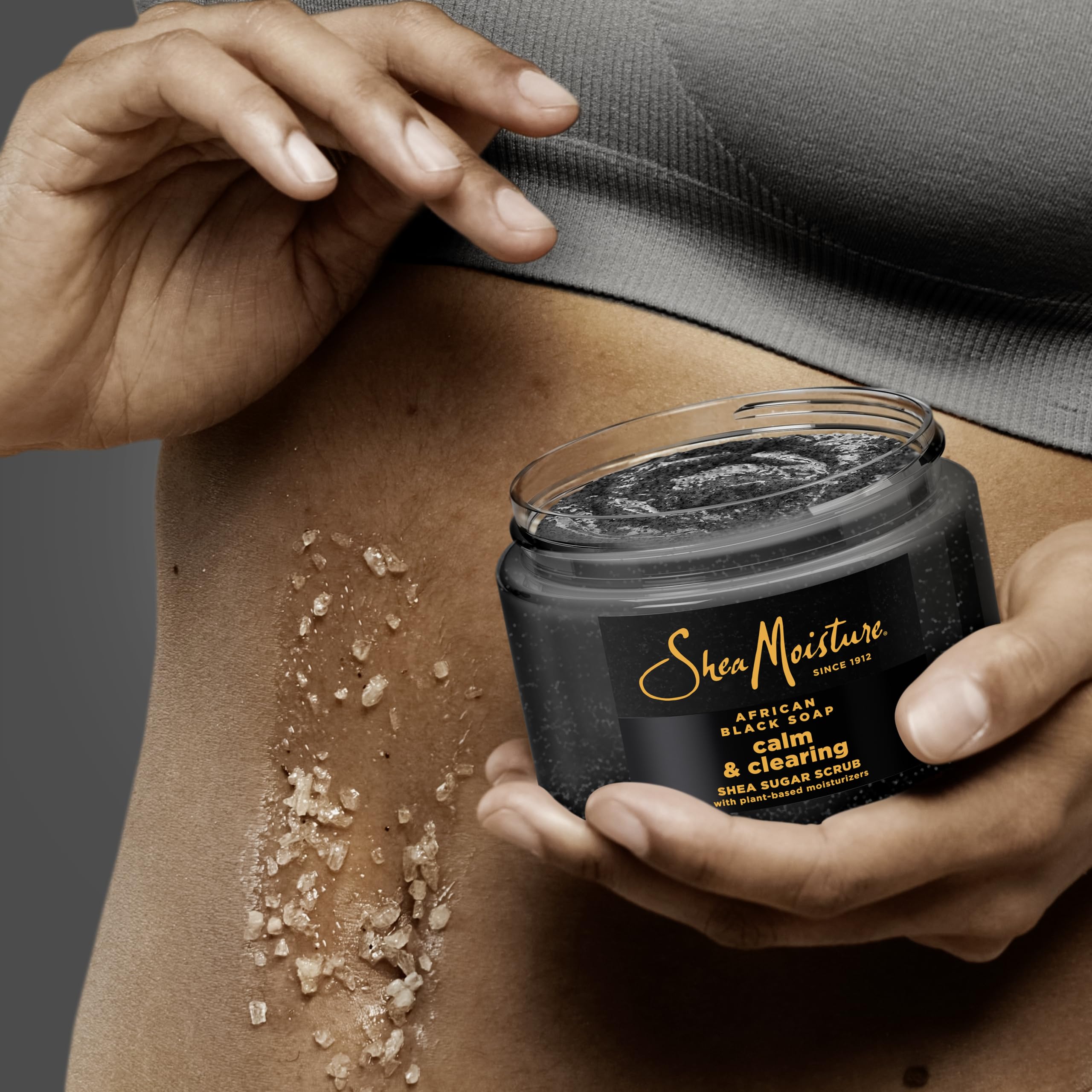 Elefair Tech SheaMoisture African Black Soap Sugar Body Scrub - Elefair Tech Official Product View 6