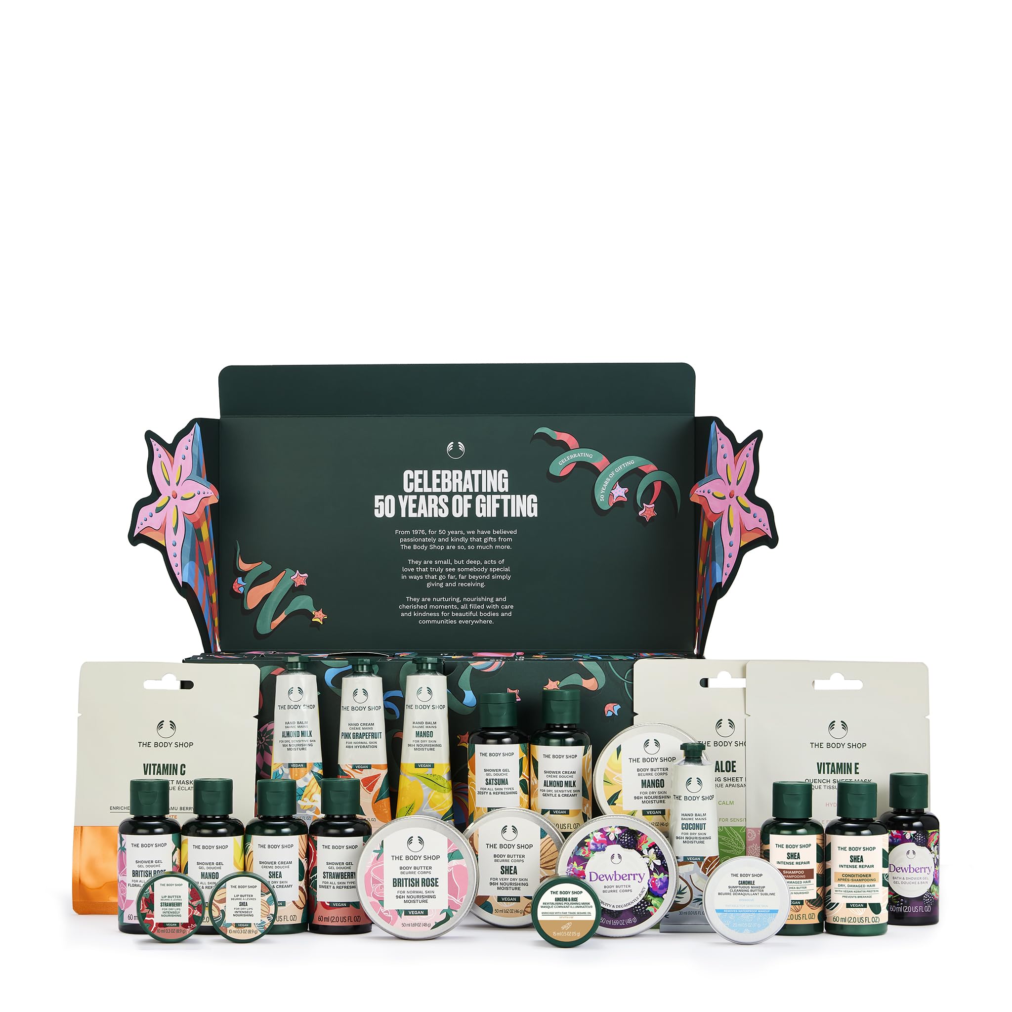 The Body Shop Classic Beauty Advent Calendar | Gift Set- - Product Imagery