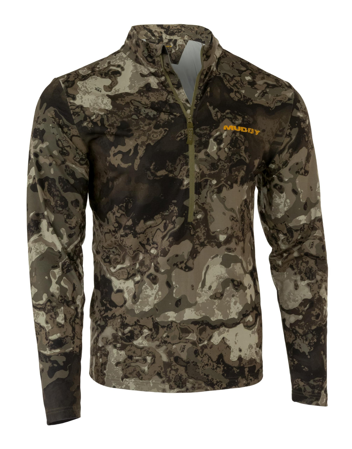 Muddy Men s TRX Lightweight Quarter Zip Shirt - Muddy Official Imagery - 3