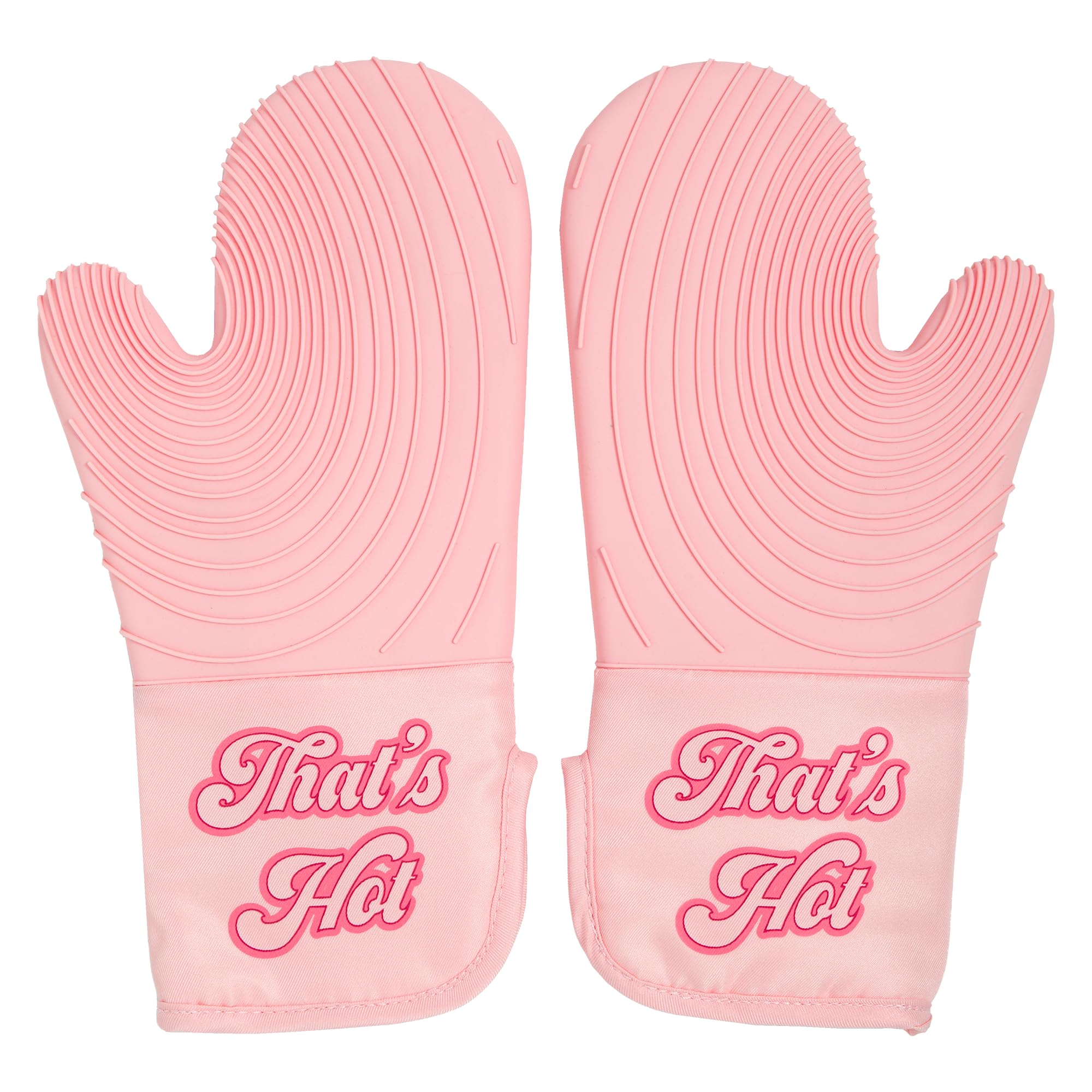 Paris Hilton Oven Mitt Set with Iconic That's HOT Design, Heat Resista - View 1