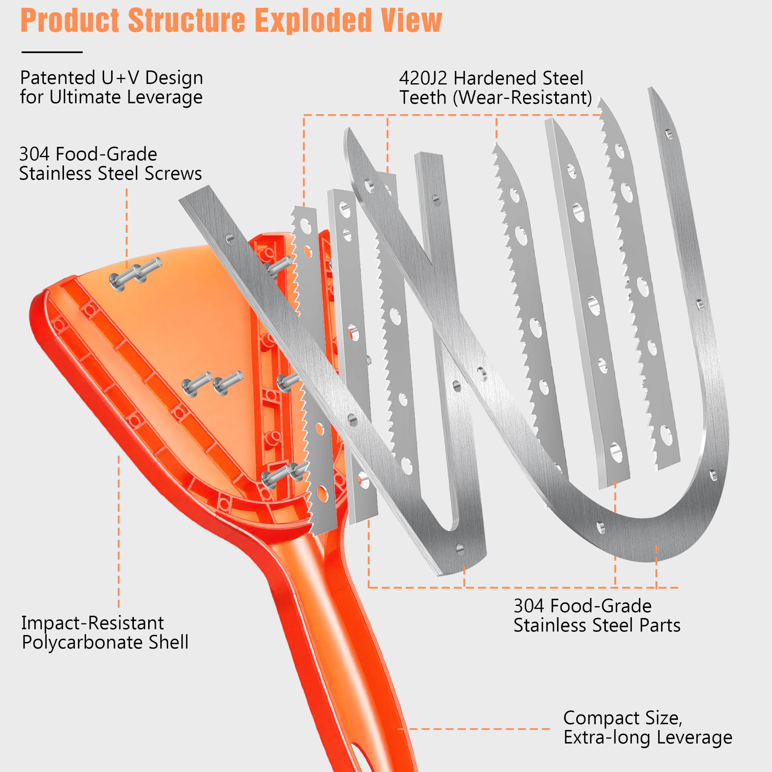 Uinxan Patented Jar Opener, Ideal for Weak Hands & Seniors with A by Uinxan - Angle View 6