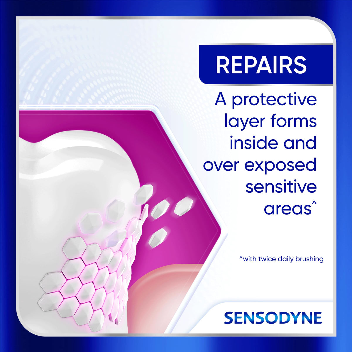 Sensodyne Clinical Repair Whiten Shine Toothpaste 3 4 oz - Sensodyne Official Imagery - 8