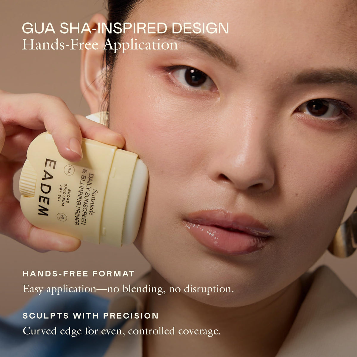 EADEM Korean Face Sunscreen Stick SPF 50 Blurring Primer No - EADEM Official Imagery - 8