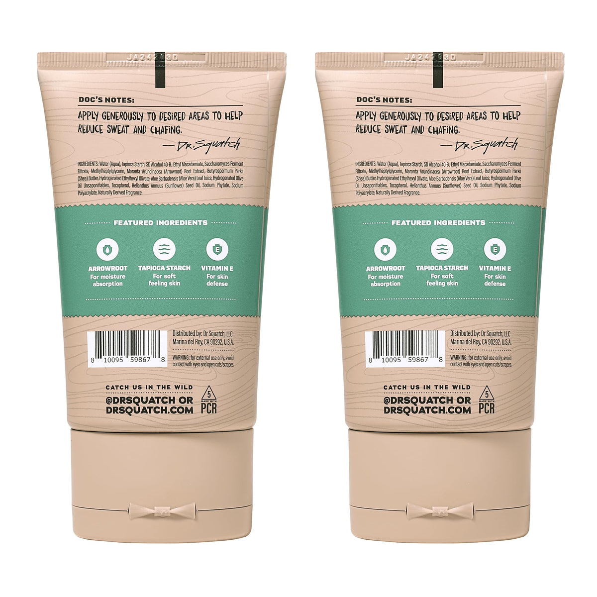 Dr Squatch Whole Body Deodorant for Men - Dr. Squatch Official Imagery - 7