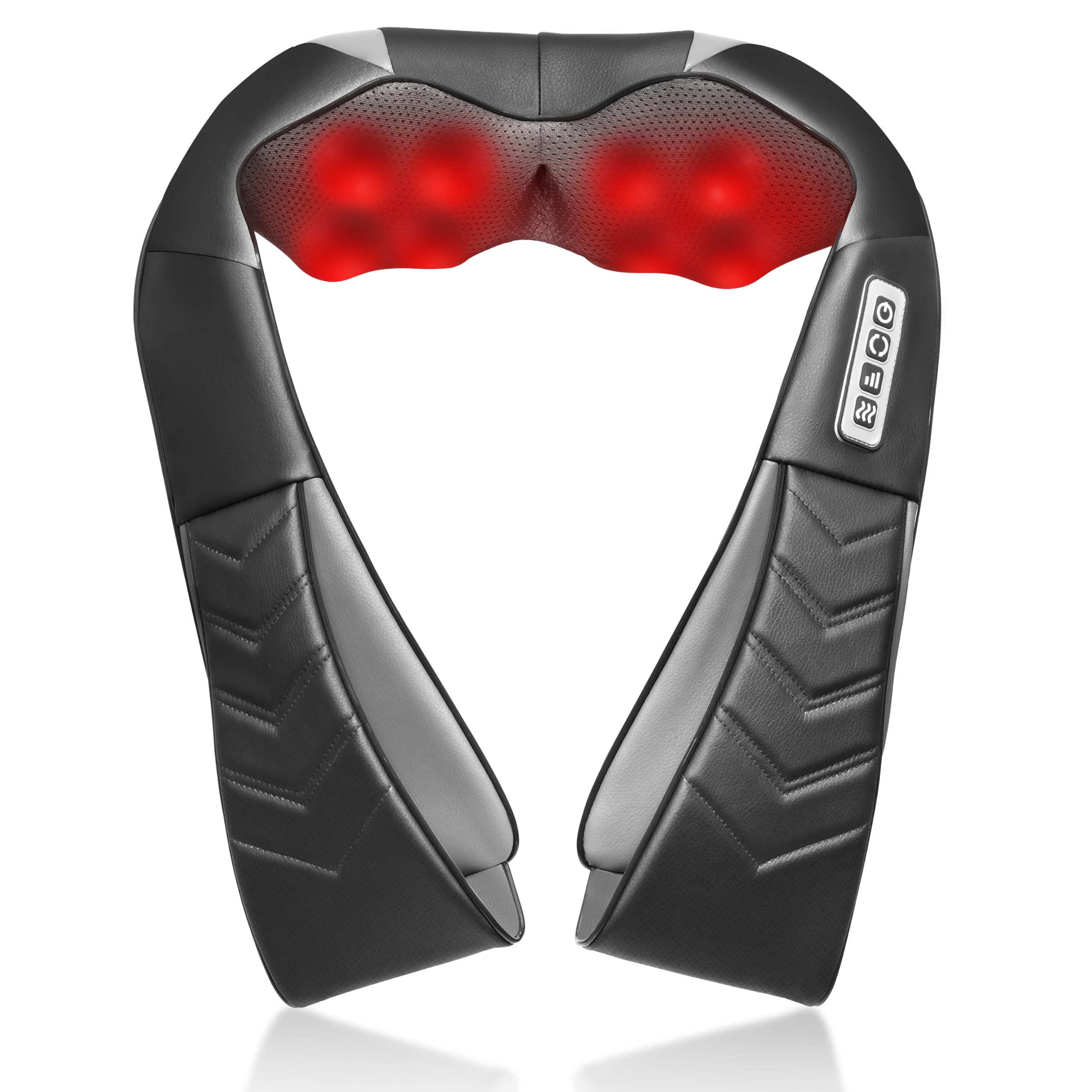 UFFAE Shiatsu Neck and Back Massager with Heat, Electric Deep Tissue K - View 1
