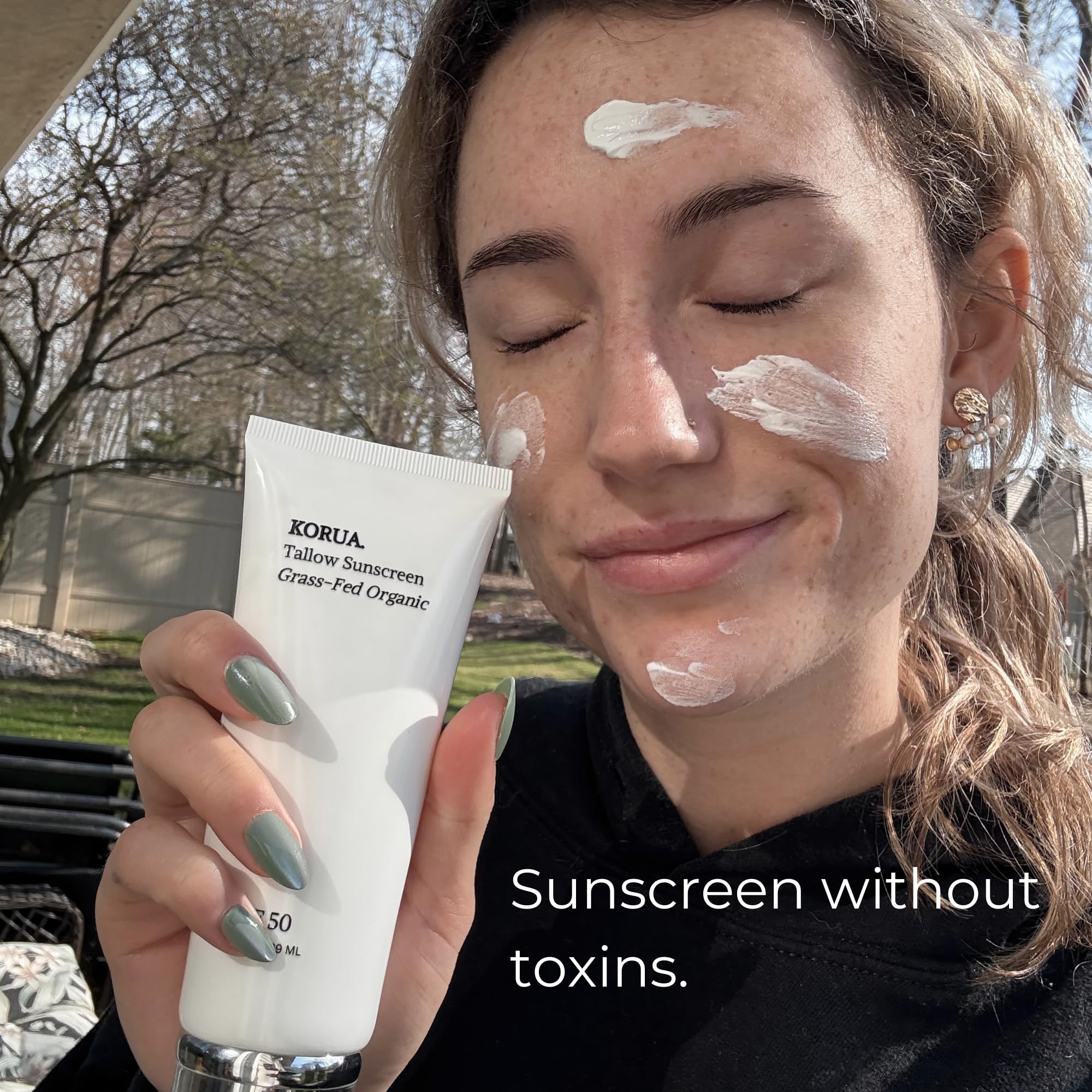 Korua Grass Fed Tallow Sunscreen 80ML with Non Nano Zinc Oxide 25% - View 6