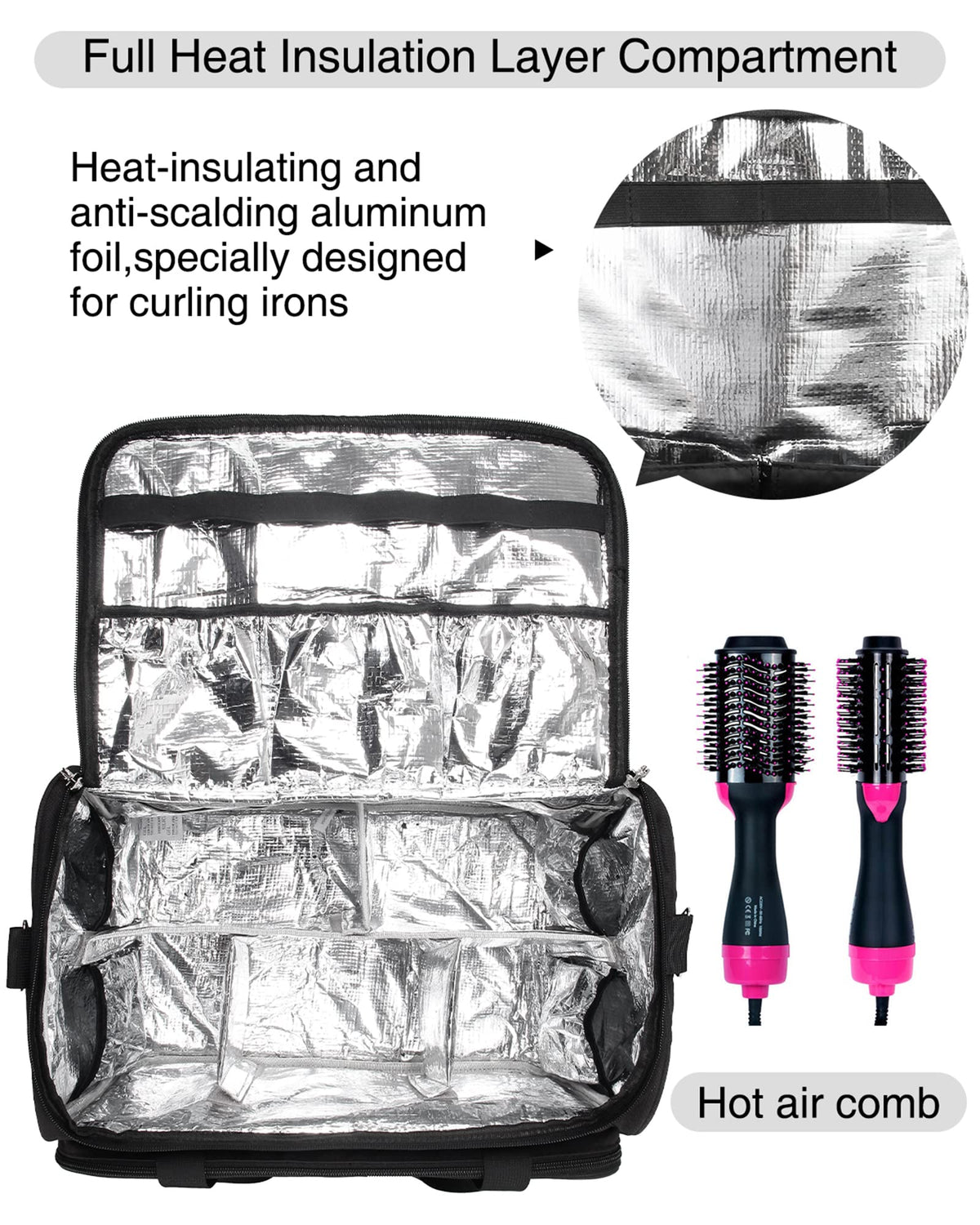 Professional Hairdressing Bag Hairstylist Travel Bag - MONSTINA Official Imagery - 7
