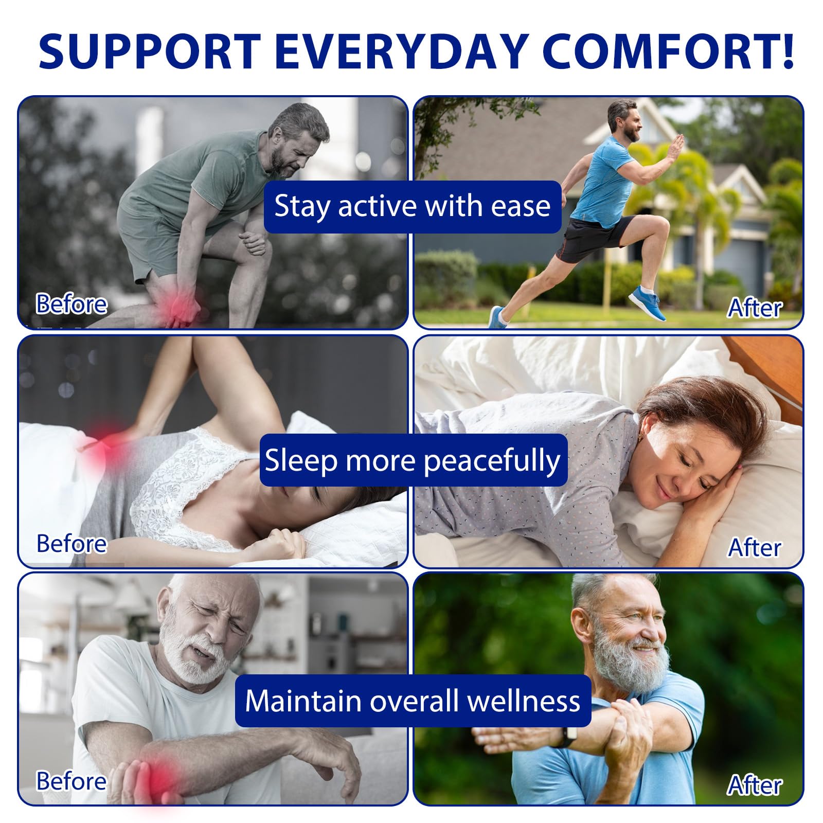QYQIZWIA Neuropathy Relief Cream – Feet, Legs & Joints 4.23 oz