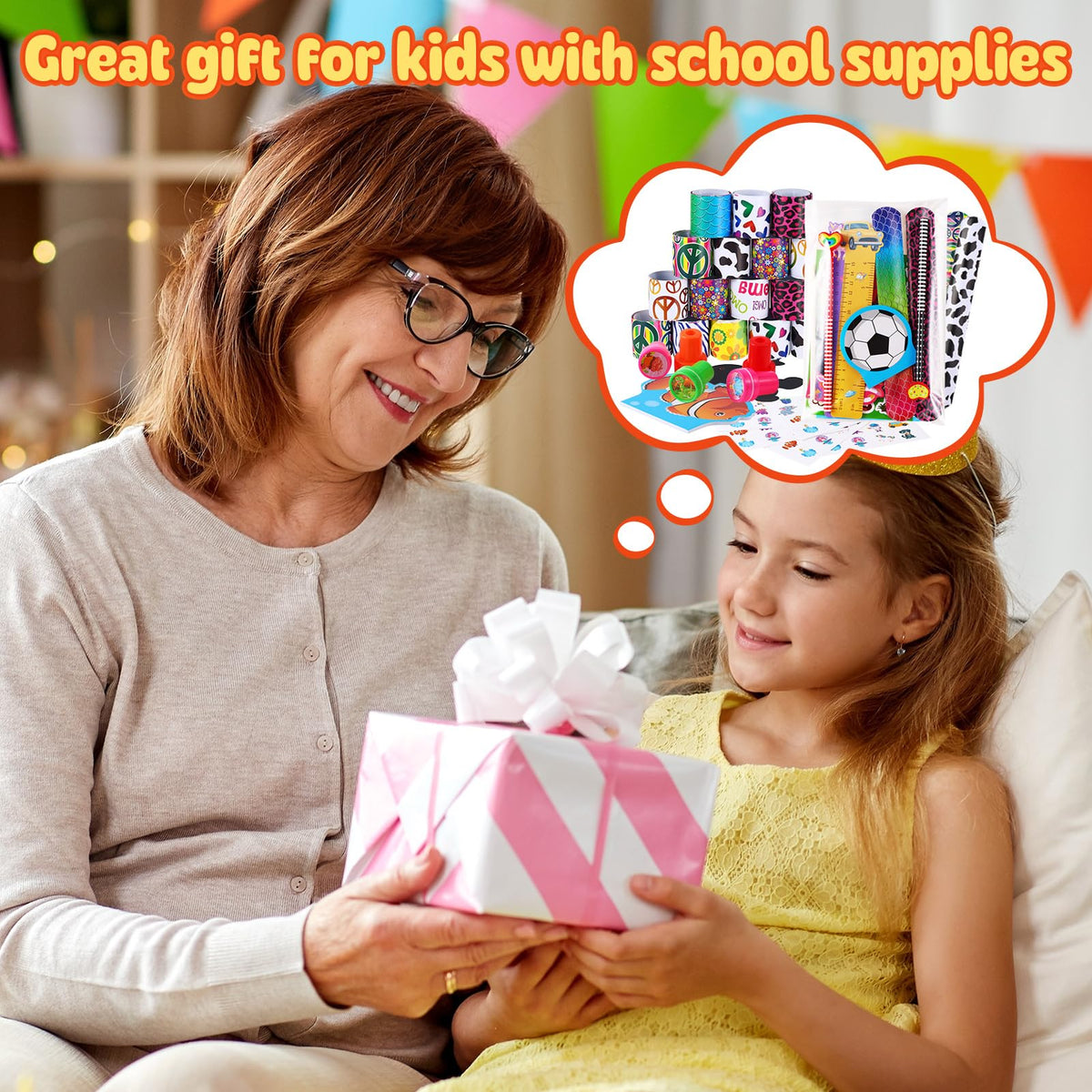 BenLouis 240Pcs Birthday Stationery Set Party Favors for - BenLouis Official Imagery - 7