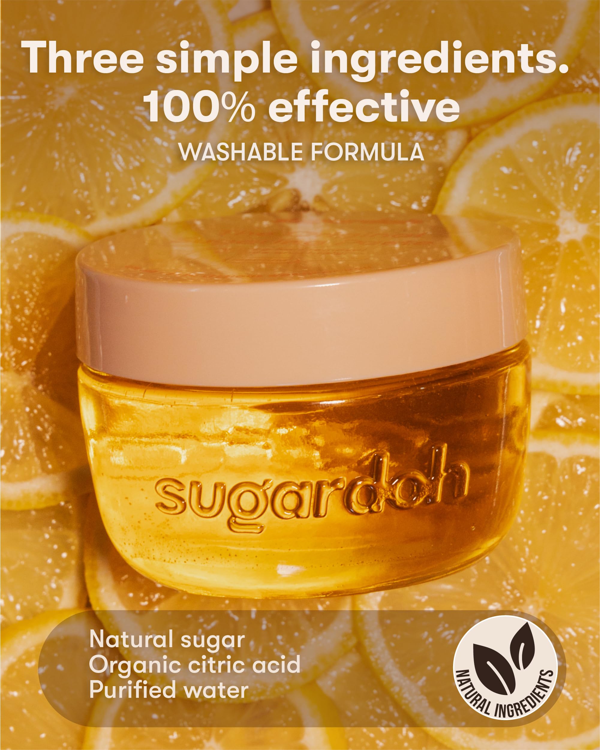 Sugardoh Sugar Waxing Kit As Seen On Shark Tank Face, Arms, & Legs, Sugar Wax - SUGARDOH Official Product View 9