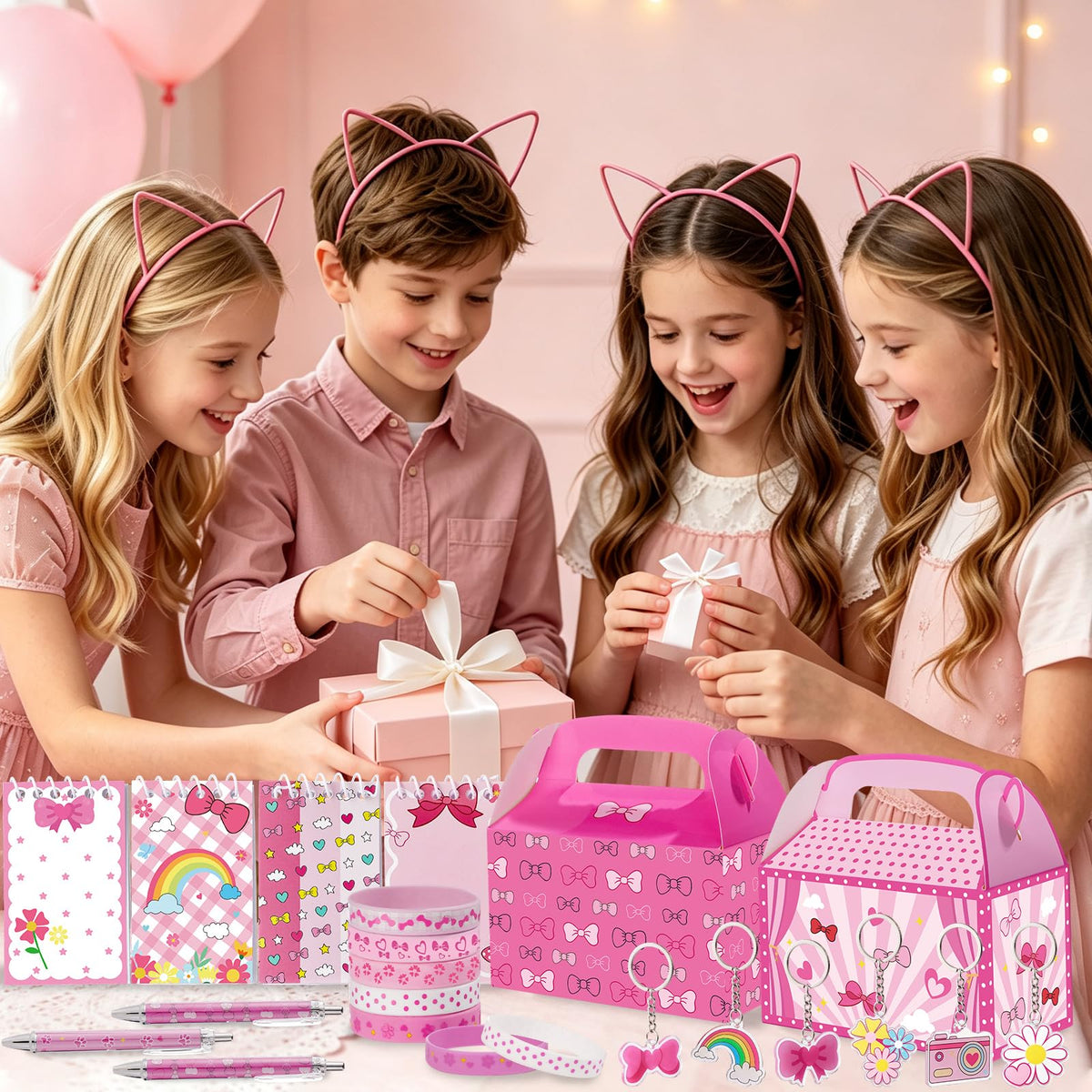 72 Pcs Girl Party Favors Goodie Bag Stuffers Party Supplies - Vanblue Official Imagery - 7