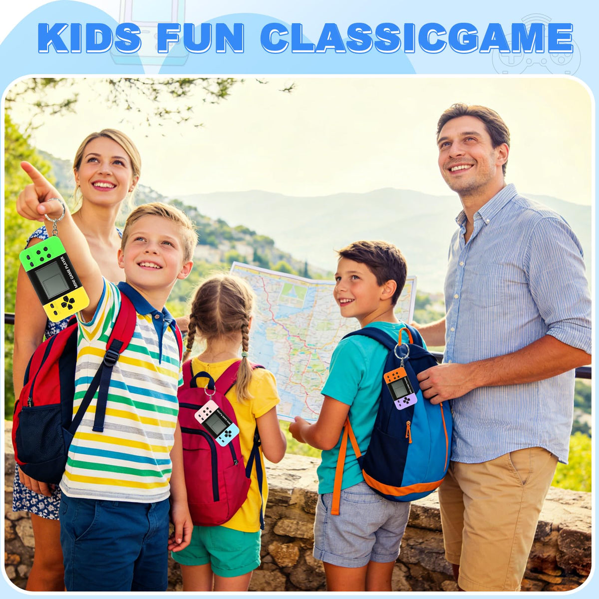 SSZS 12 Pcs Video Game Party Favors for Kids Mini Gaming - SSZS Official Imagery - 6