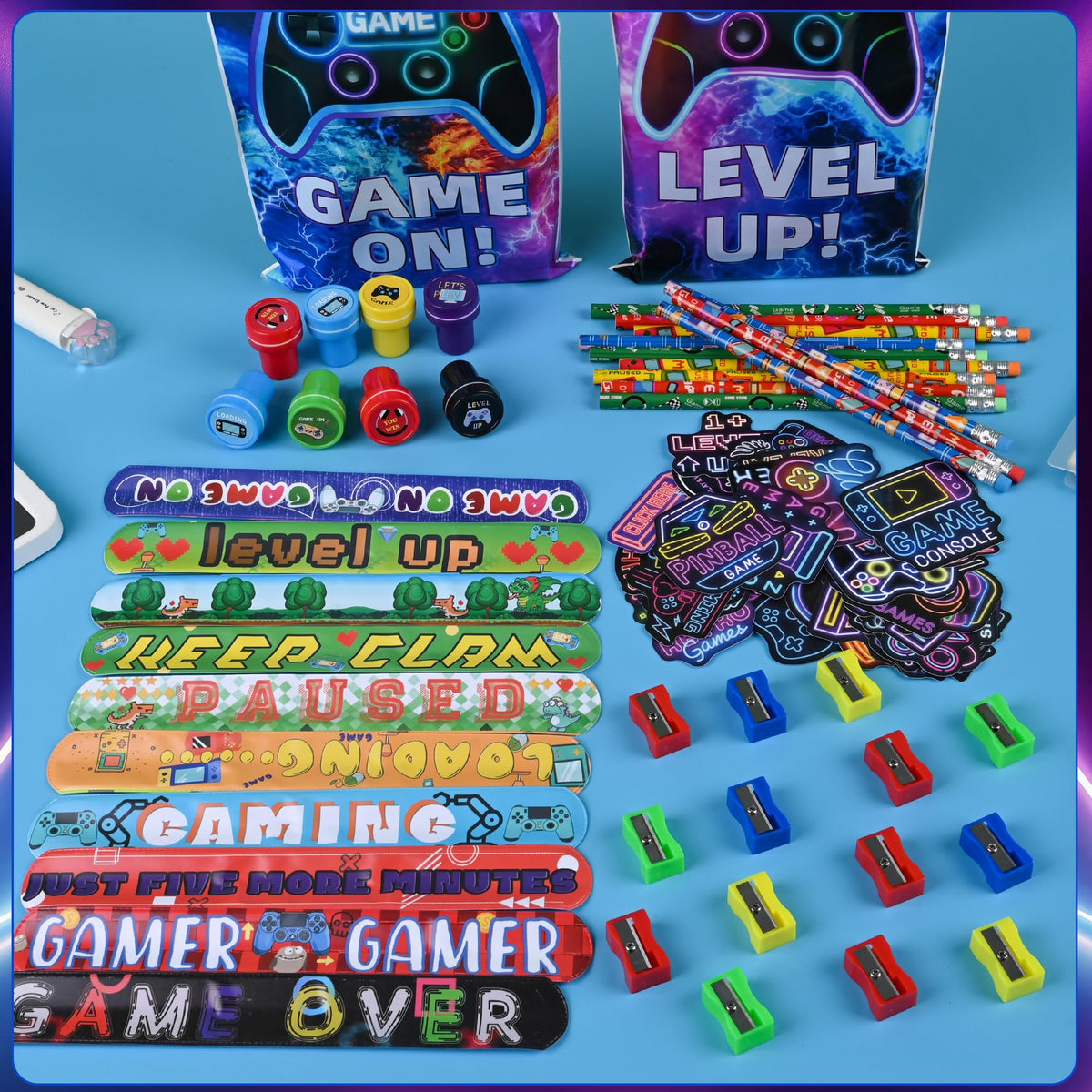 Ulema 218 Pcs Video Game Party Favors With Video Game - Ulema Official Imagery - 6
