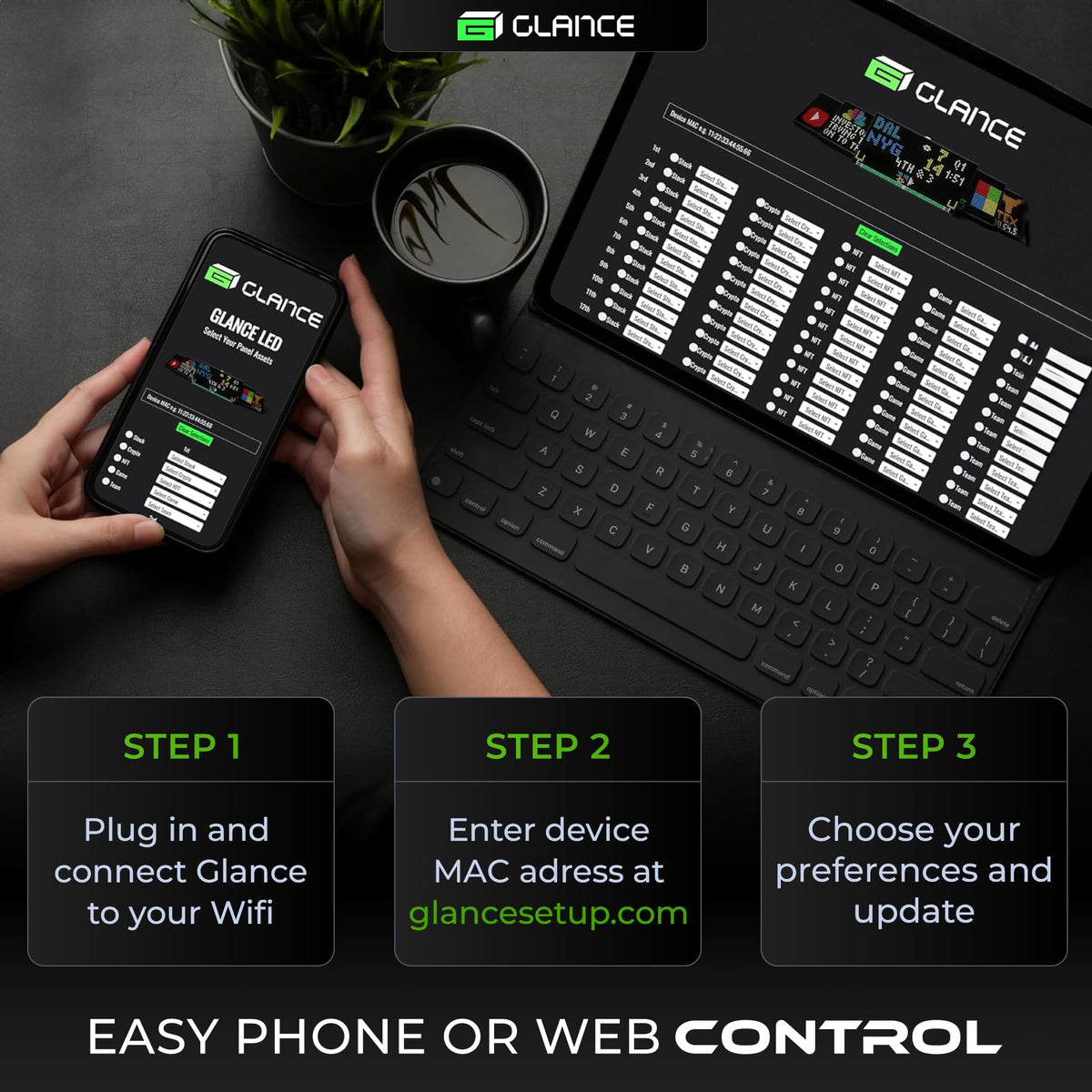 Glance LED V1 Ticker - PANELFI Official Imagery - 6