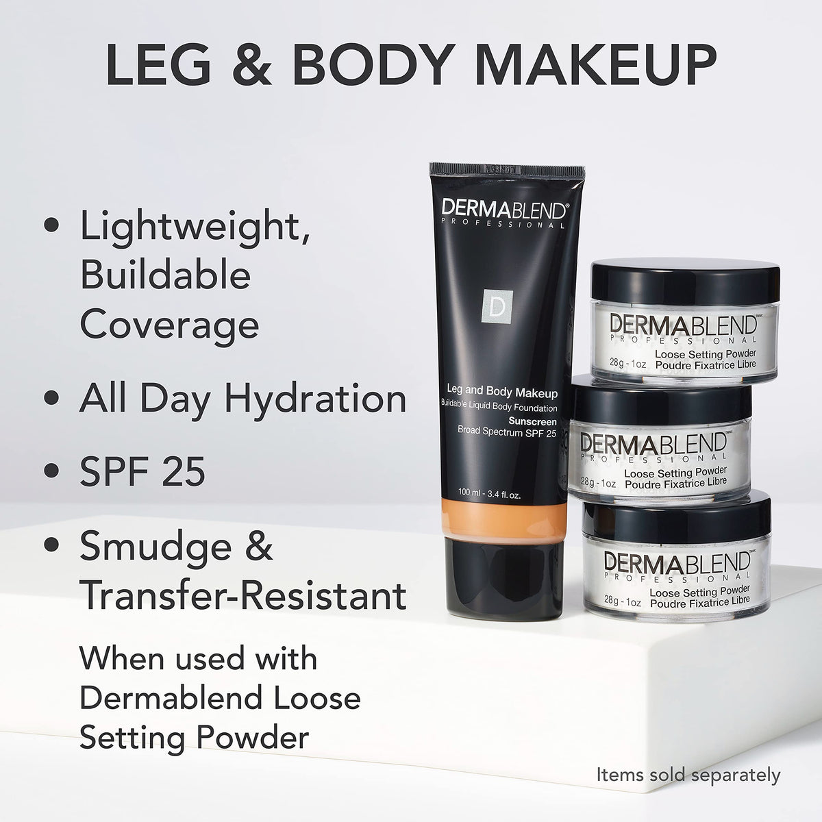 Dermablend Leg Body Makeup Foundation SPF 25 20N 3 4 fl oz - Dermablend Official Imagery - 4