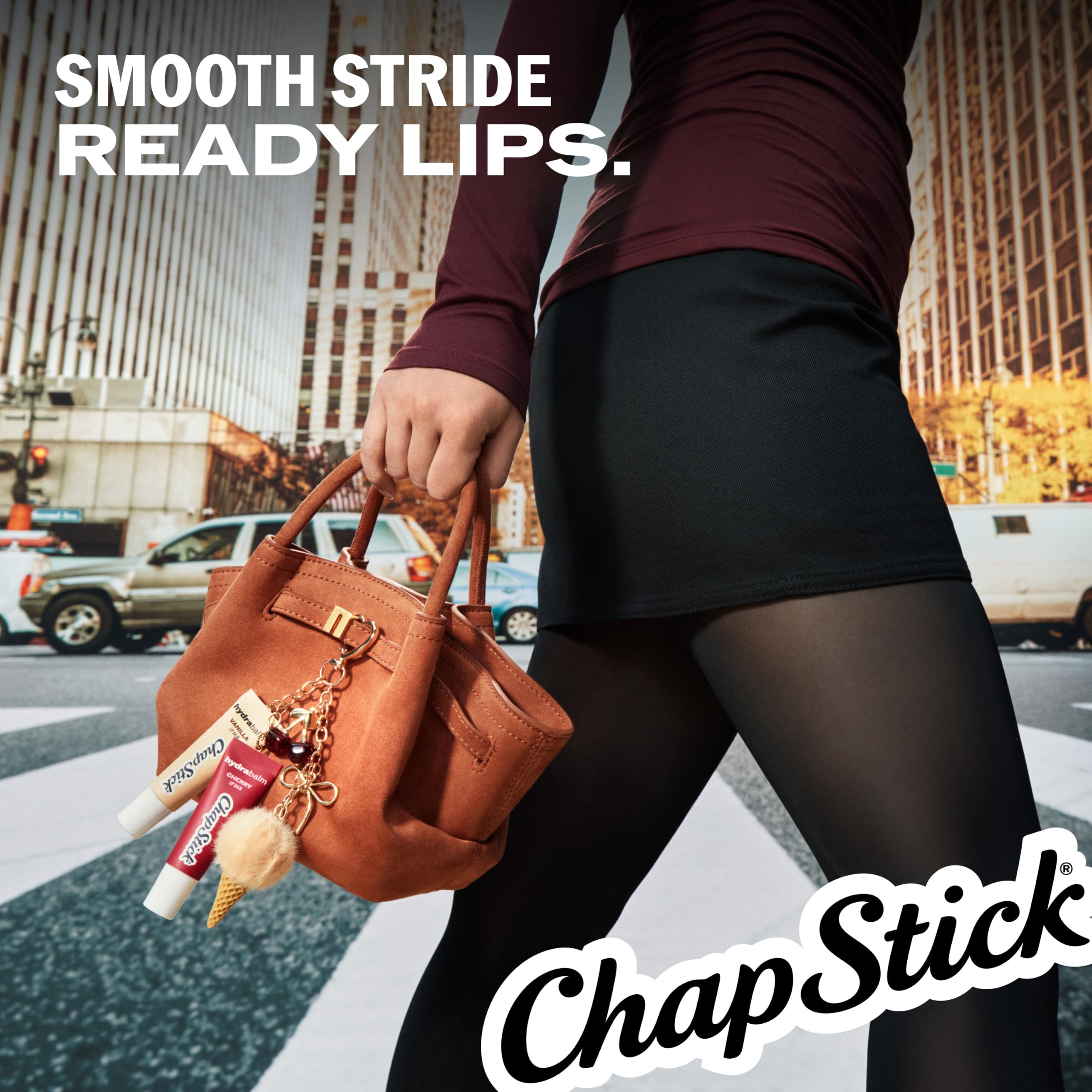 ChapStick HydraBalm Flavored Lip Balm Tubes Cherry Vanilla - ChapStick Official Product Imagery - 8
