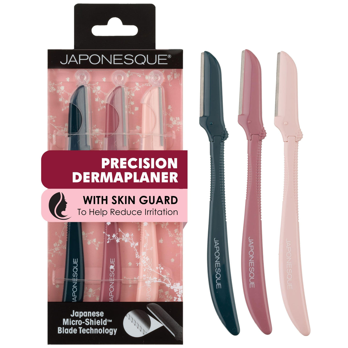 JAPONESQUE Complexion Perfection Dermaplaner Razor Set - JAPONESQUE Official Product Imagery - 1