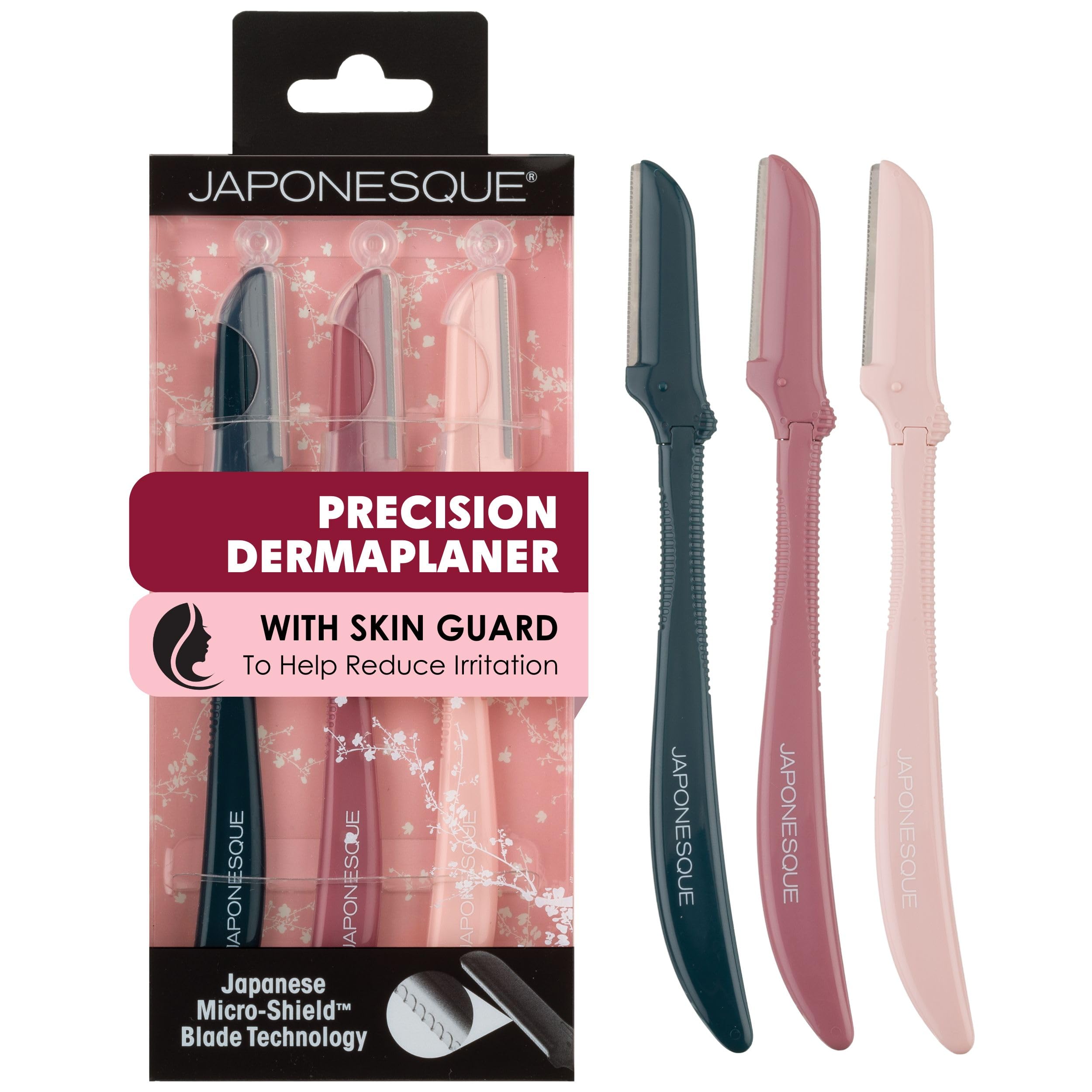 JAPONESQUE Complexion Perfection Dermaplaner Razor Set - JAPONESQUE Official Product Imagery - 2