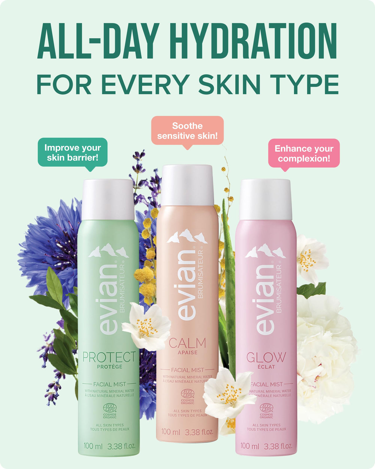 Evian Facial Spray - Premium Selection Official Imagery - 8