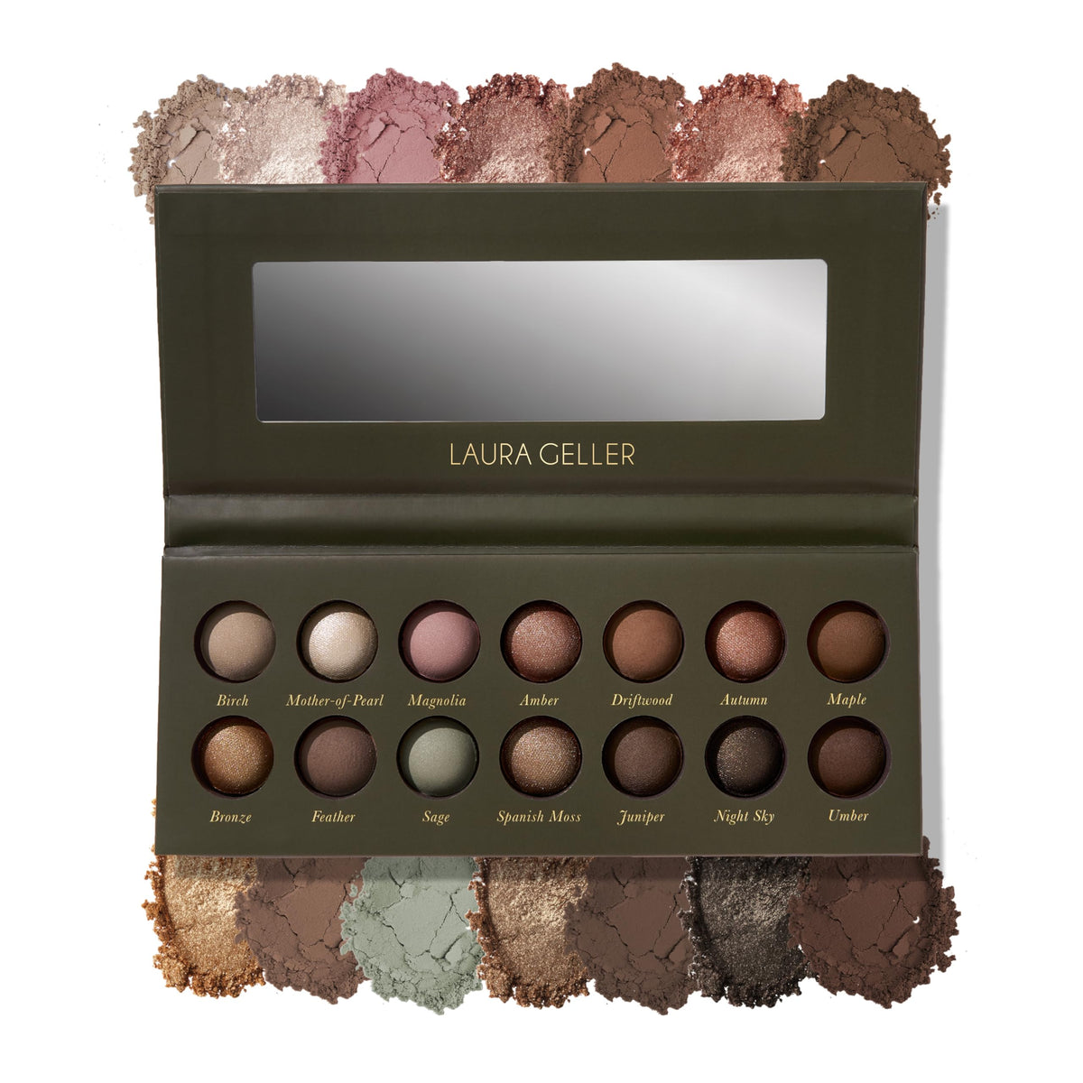LAURA GELLER The Delectables Earthy Essentials Eyeshadow - LAURA GELLER NEW YORK Official Imagery - 2