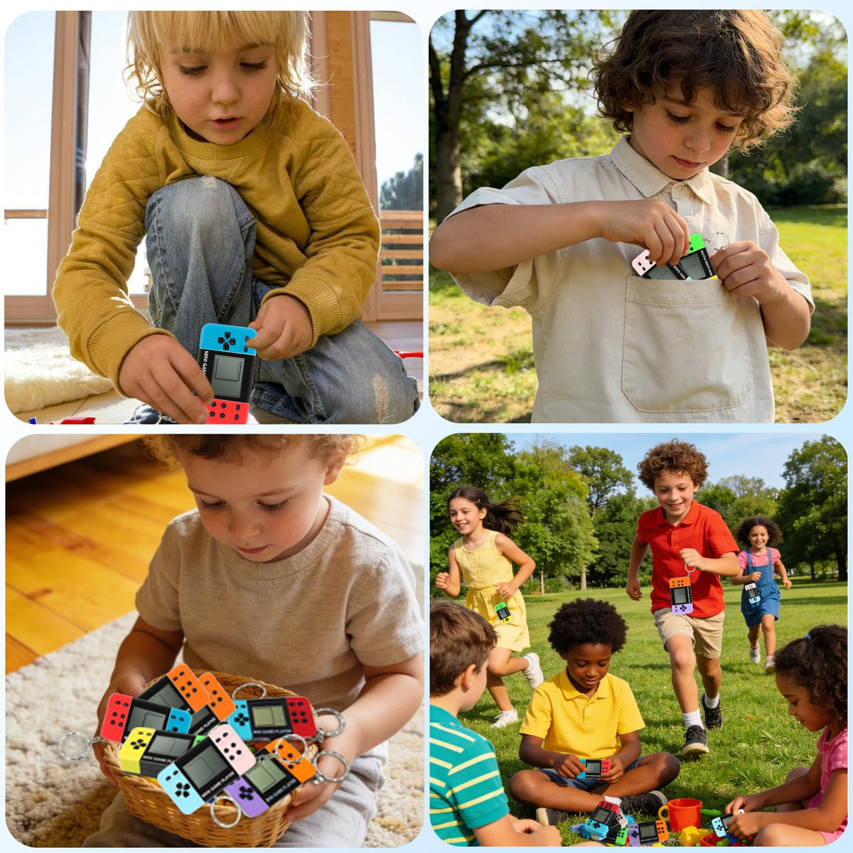 SSZS 12 Pcs Video Game Party Favors for Kids Mini Gaming - SSZS Official Imagery - 7