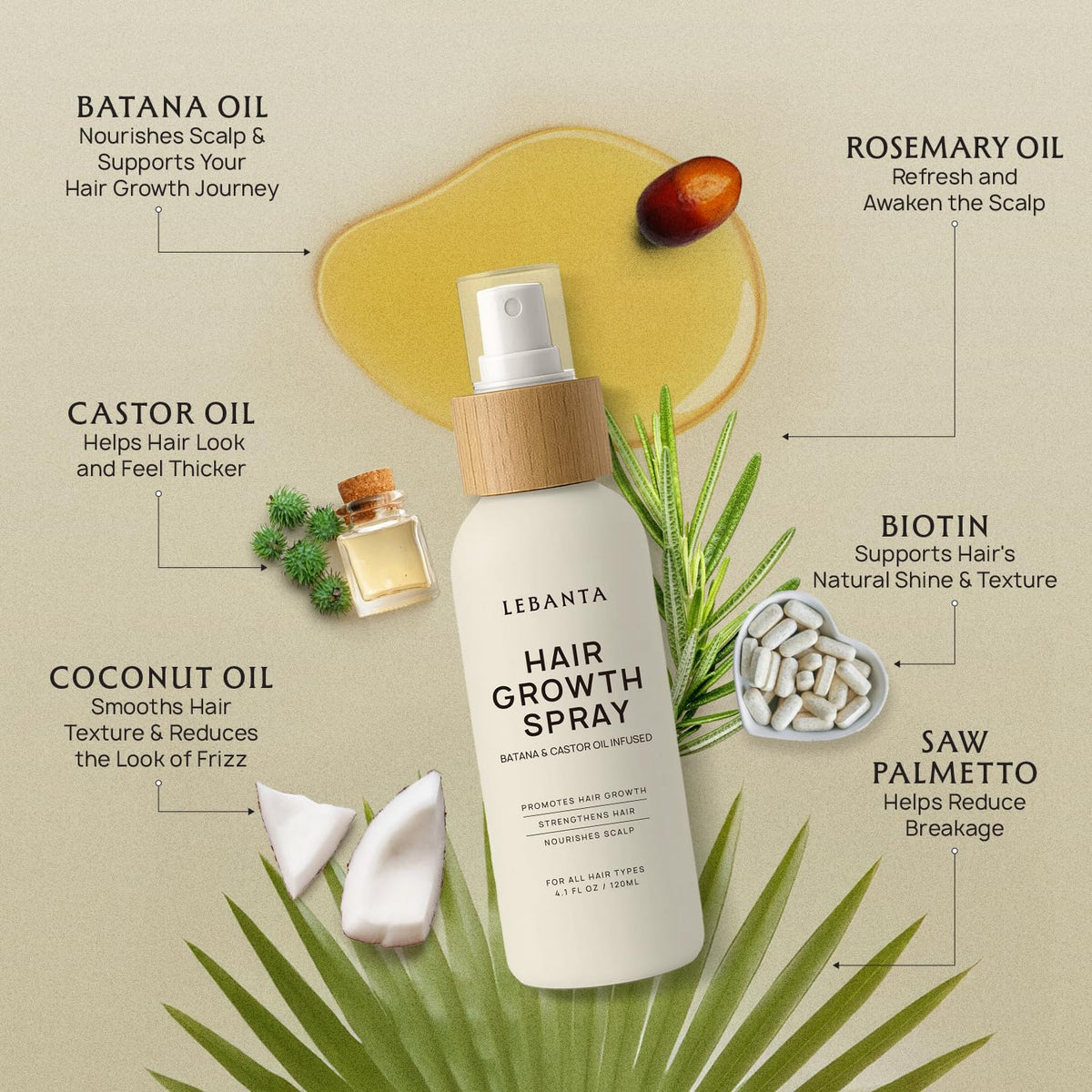Lebanta Hair Oil Spray - Lebanta Official Imagery - 6