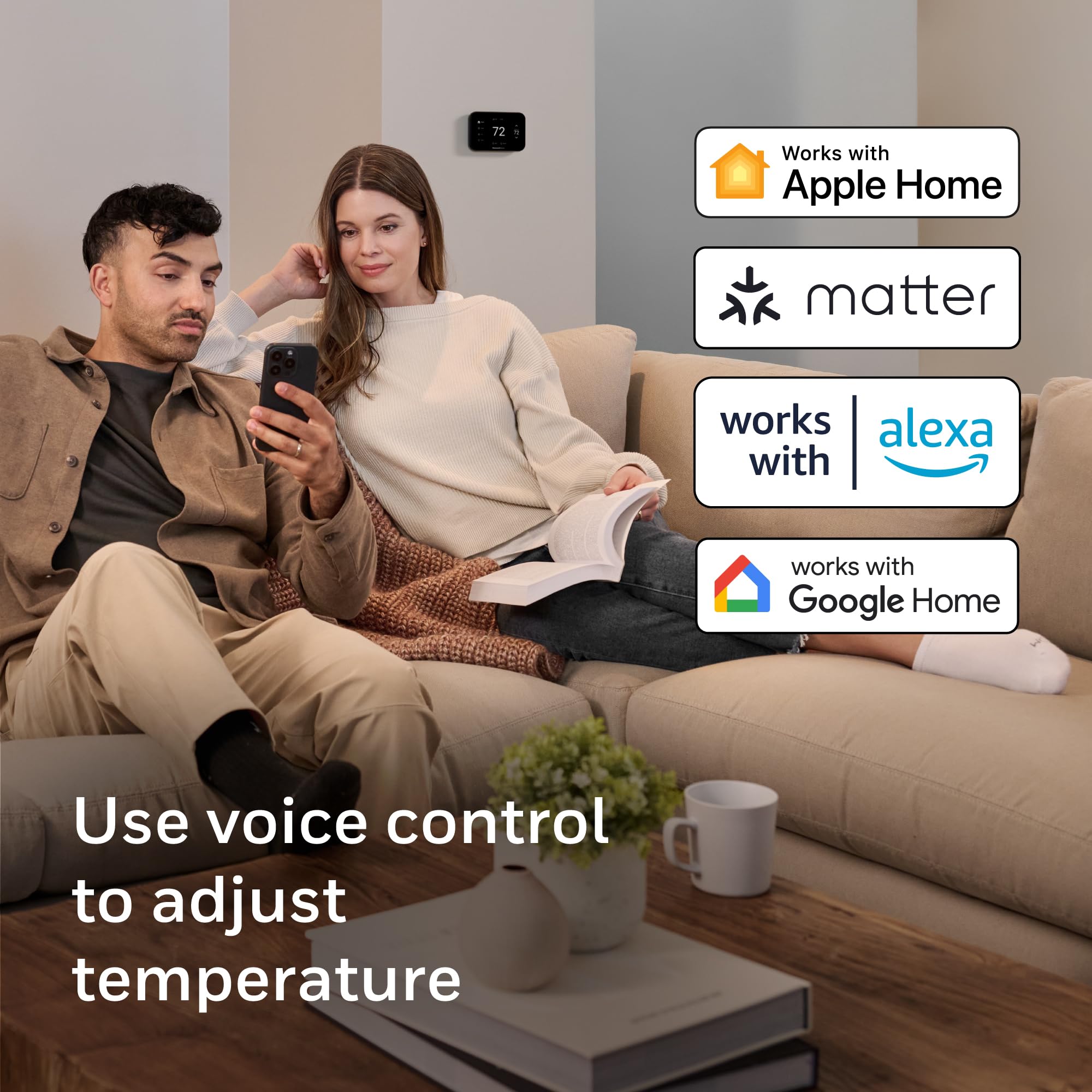 Honeywell Home X7S Smart Wi-Fi Programmable Thermostat, Black - Honeywell Home Official Product View 8