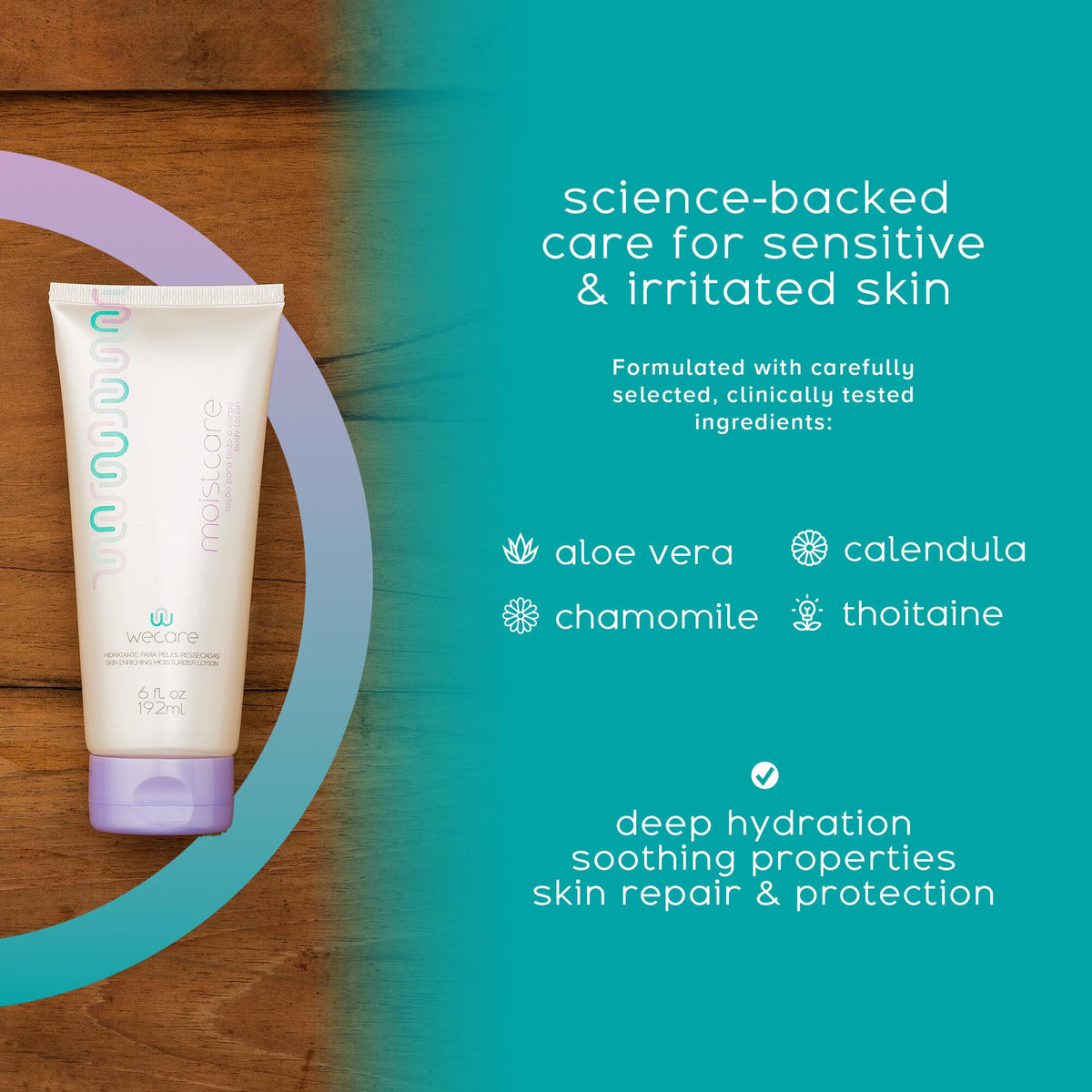 WeCare Moistcare Body and Face Lotion Chemo Support - WeCare Official Imagery - 6