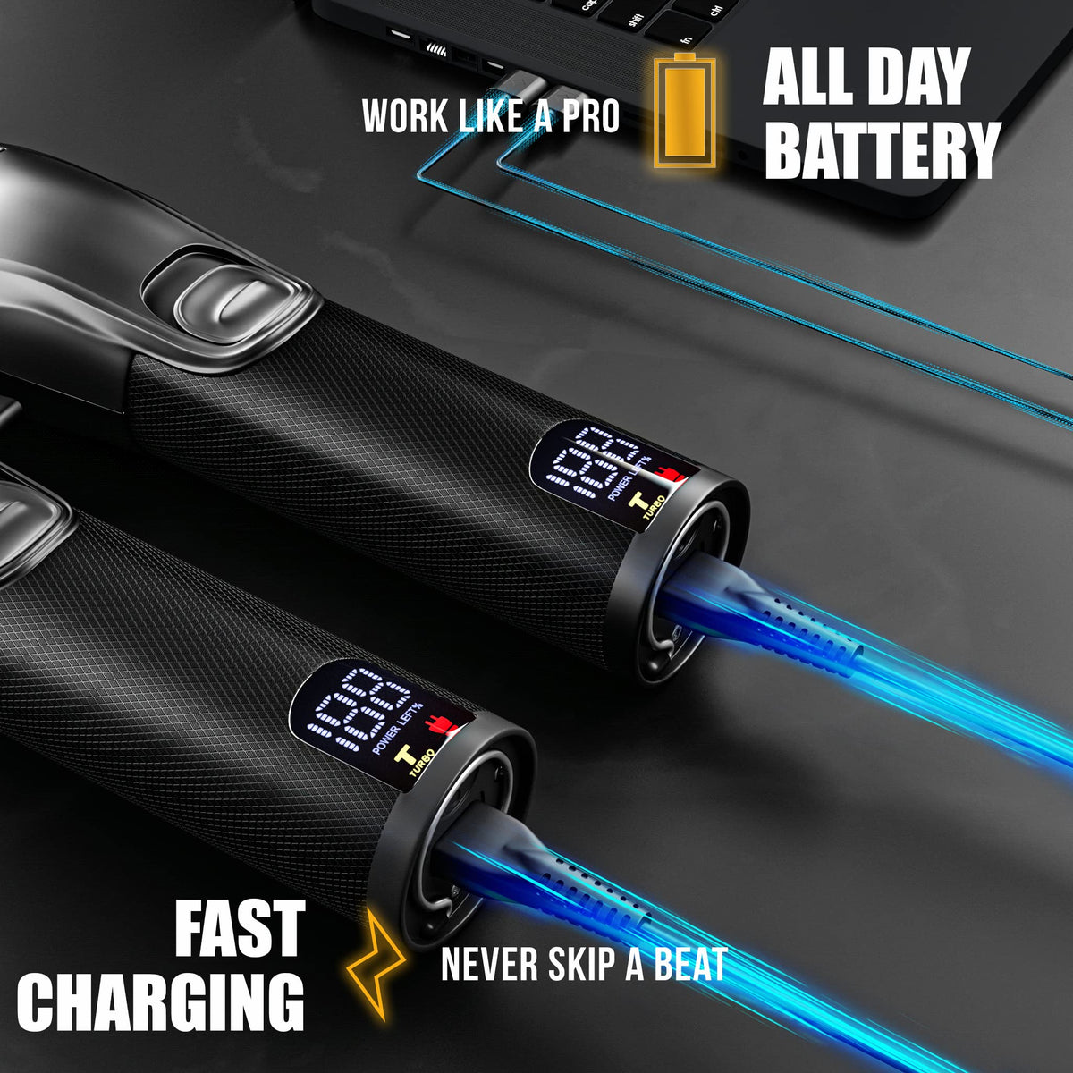 Novah Professional Hair Clippers for Men Professional Barber - NOVAH Grooming Official Imagery - 6