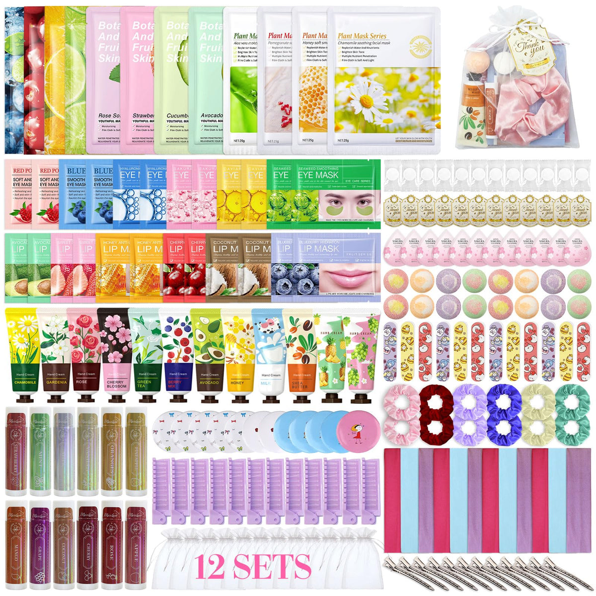 Comdian 192 PCS Spa Party Supplies for Women Spa Party - Comdian Official Imagery - 2