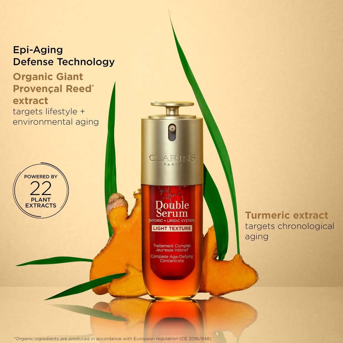 Clarins DOUBLE SERUM LIGHT TEXTURE - Premium Selection Official Imagery - 5