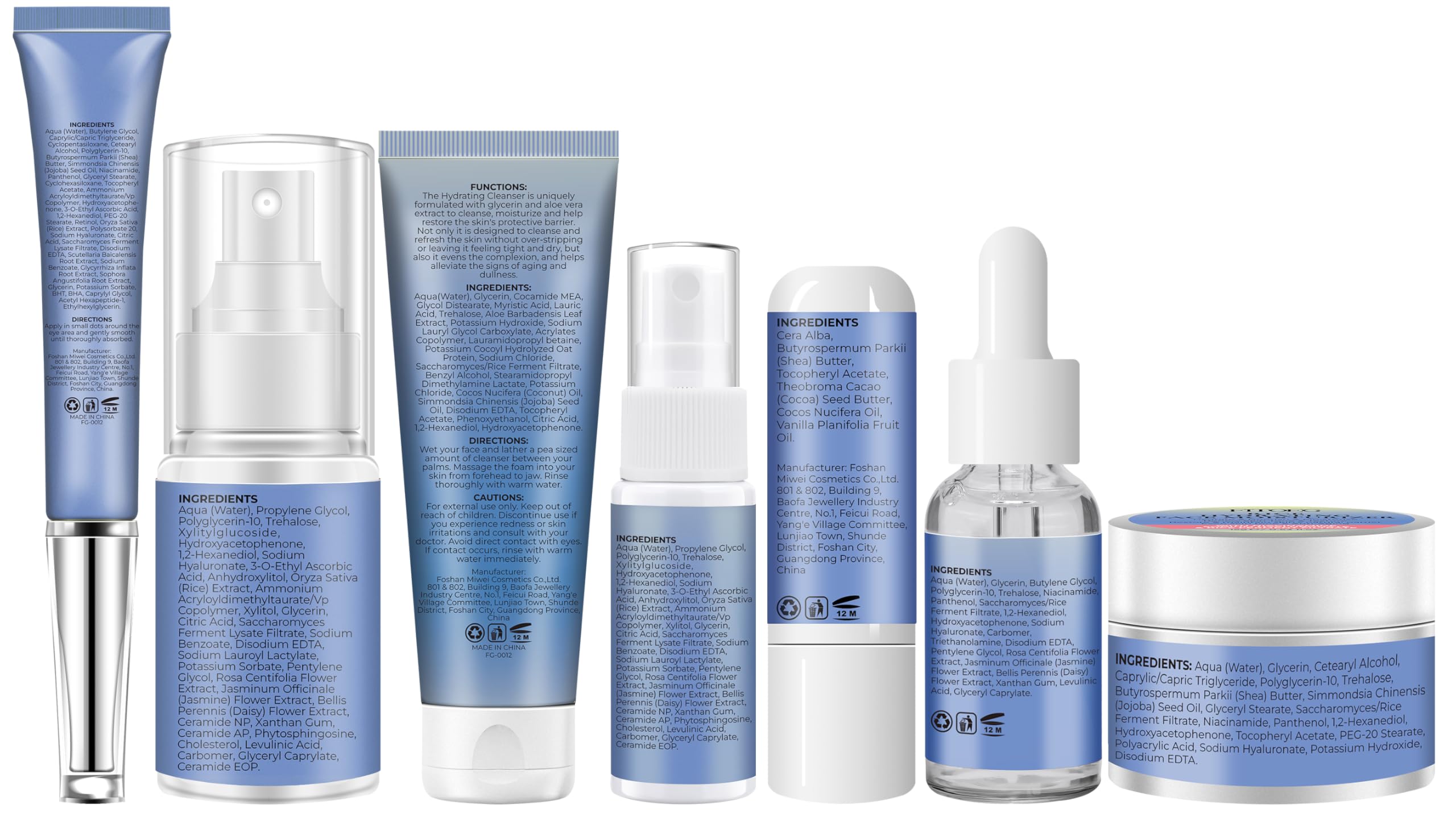 Skin Care for Teens,Gentle Hydrating Skin Care Set Kit with - FITOEG