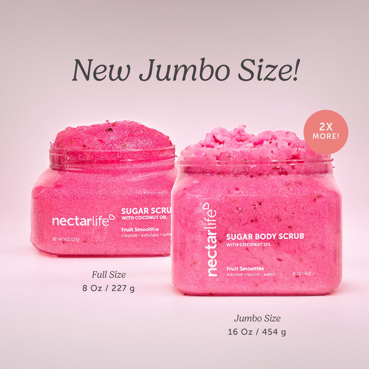 Sugar Scrub Exfoliating Body Scrub - Nectar Bath Treats Official Imagery - 7