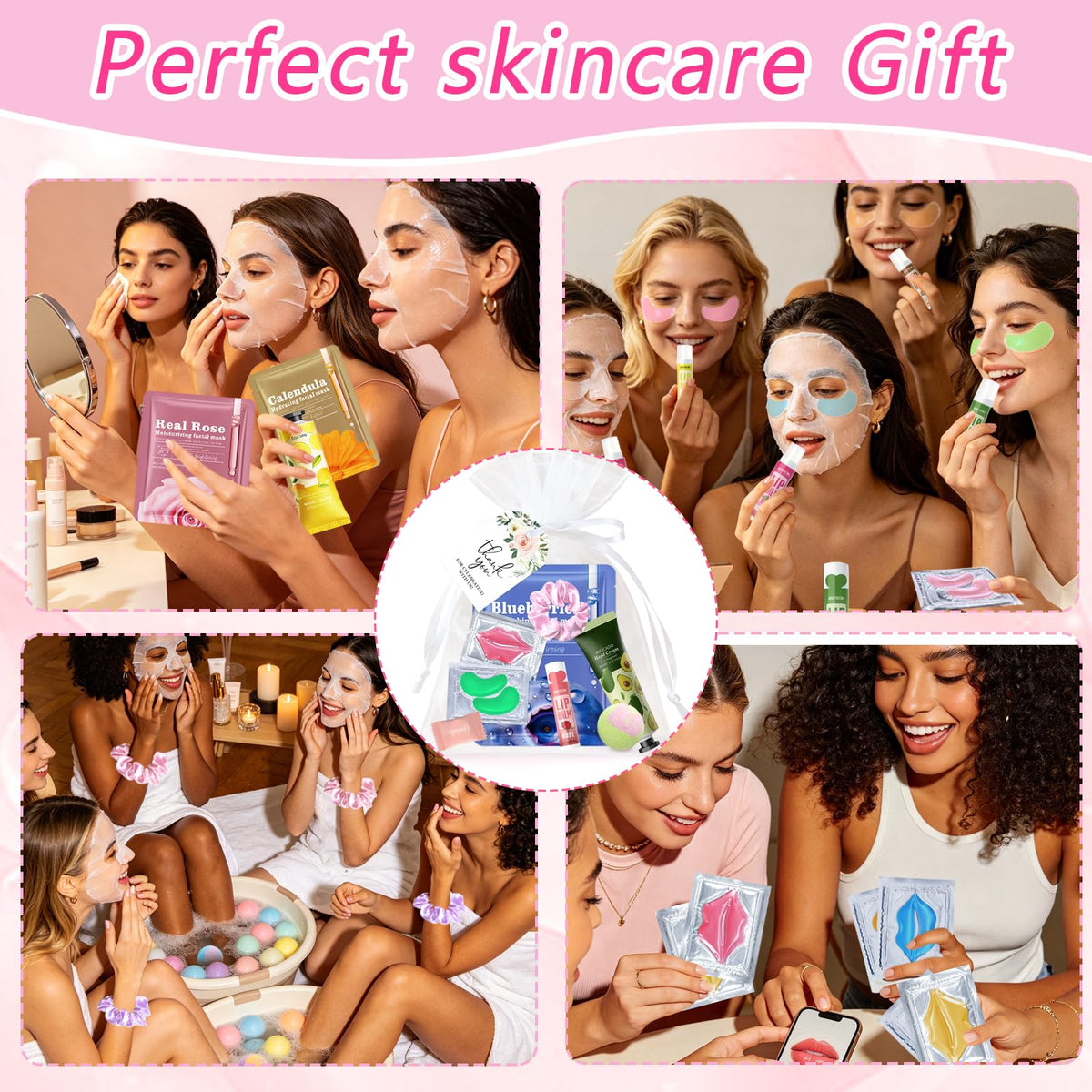 120 PCS Spa Party Supplies for Women - Immuno Official Imagery - 6