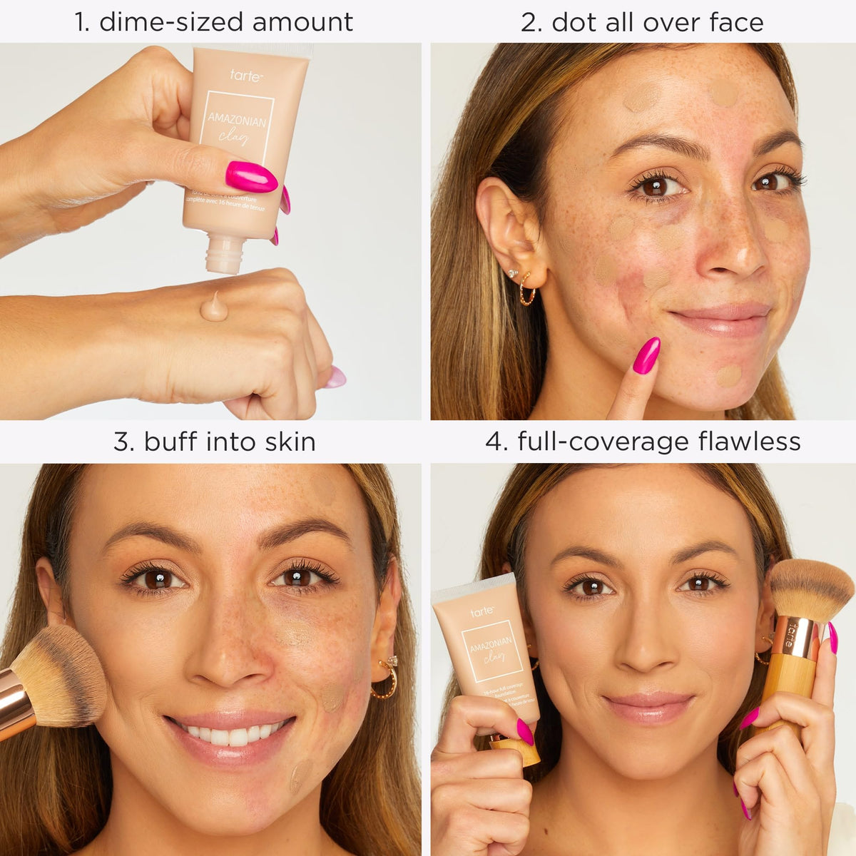 tarte Amazonian clay 16 hour full coverage foundation Matte - tarte Official Imagery - 5