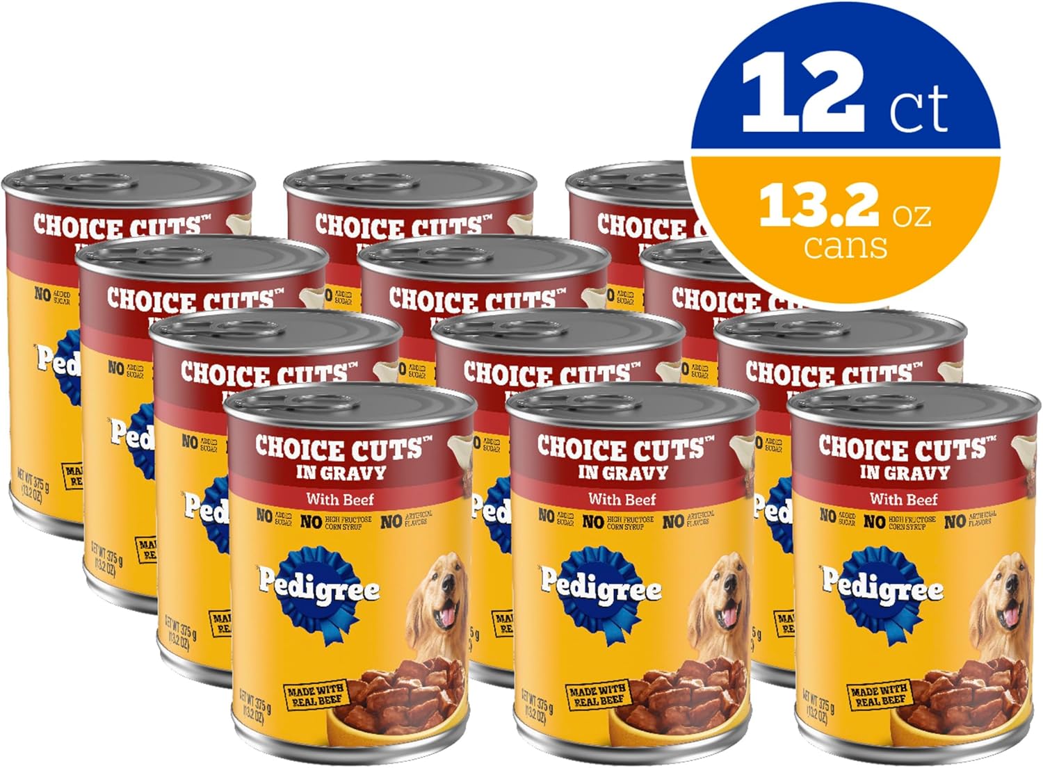 Pedigree Wet Dog Food, Choice Cuts Adult Canned Dog