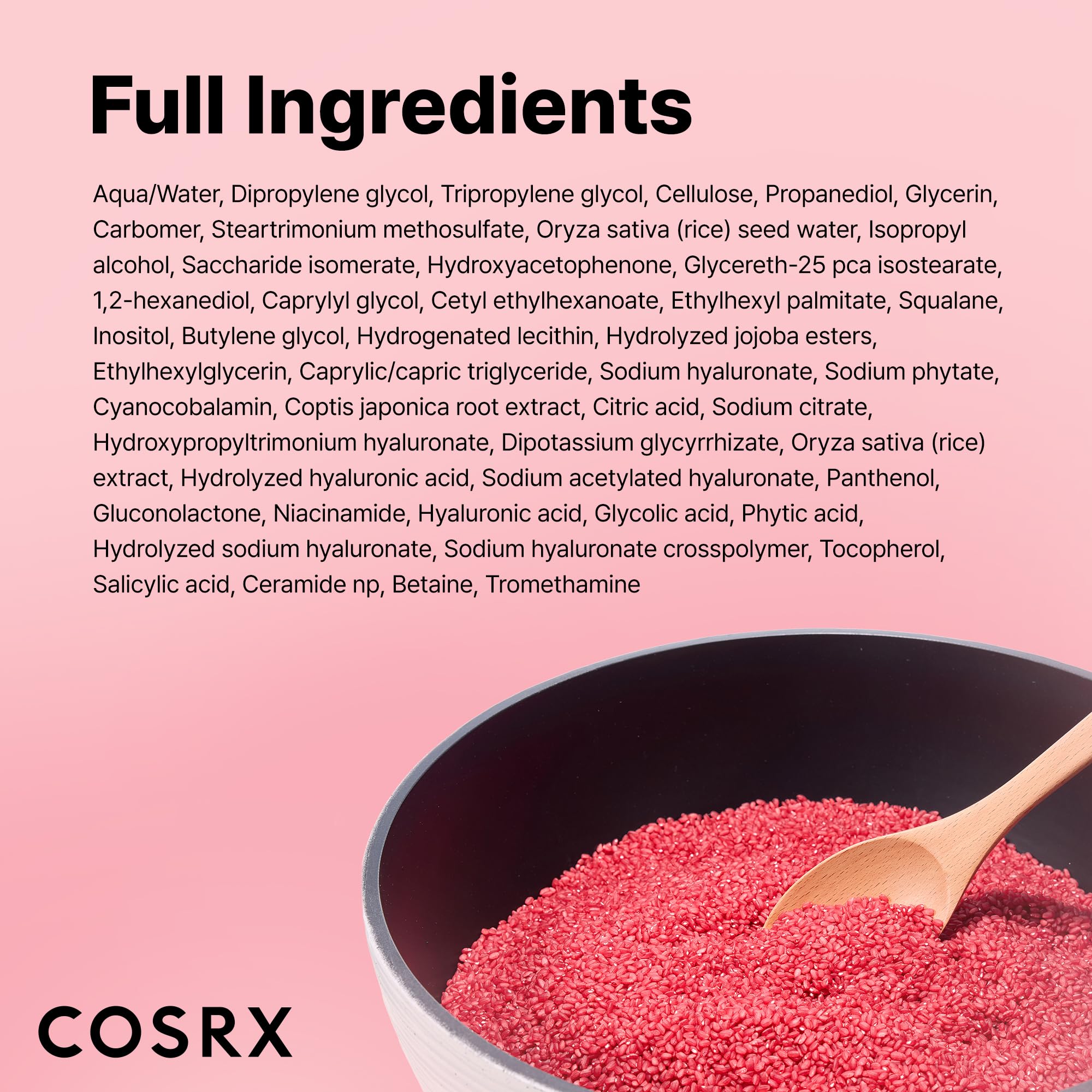 COSRX Red Rice Pore Peel Shot, Blackhead Remover AHA BHA PHA, - COSRX