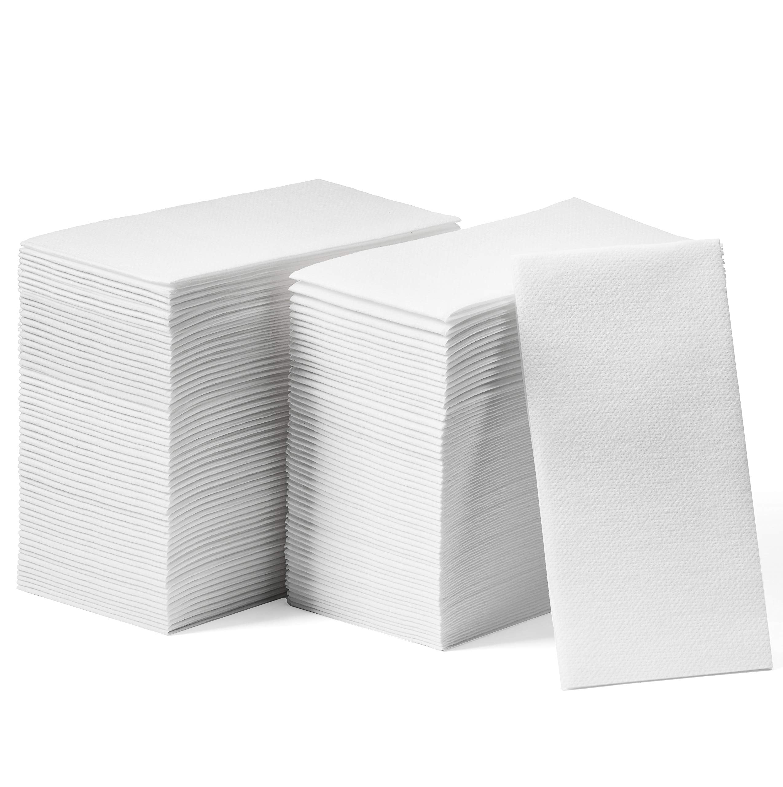 Disposable Linen-Feel Guest Towels - 12" x 17" Cloth-Like Hand - Product Imagery