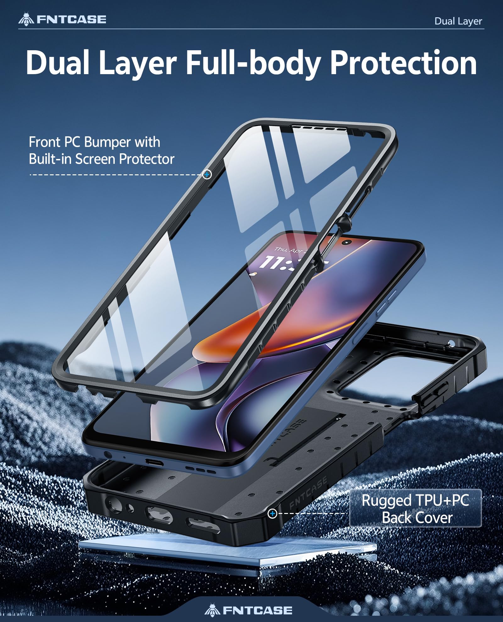 FNTCASE for Moto G 2026 Phone Case, G 2025 Case, Motorola G Pl... - FNTCASE Official Product View 4